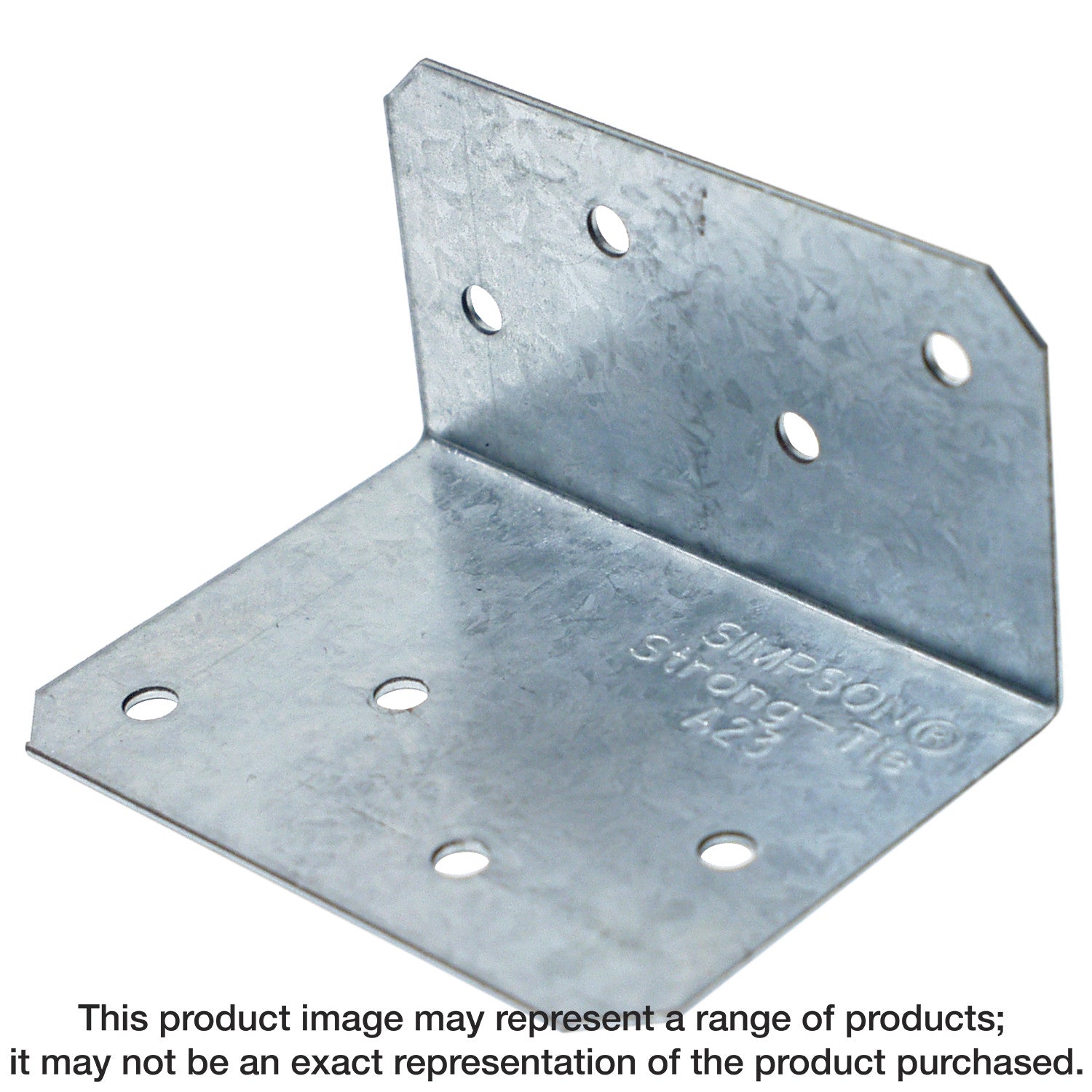 Simpson Strong-Tie A23Z 2-in. x 1-1/2-in. x 2-3/4-in. ZMAX Galvanized Angle