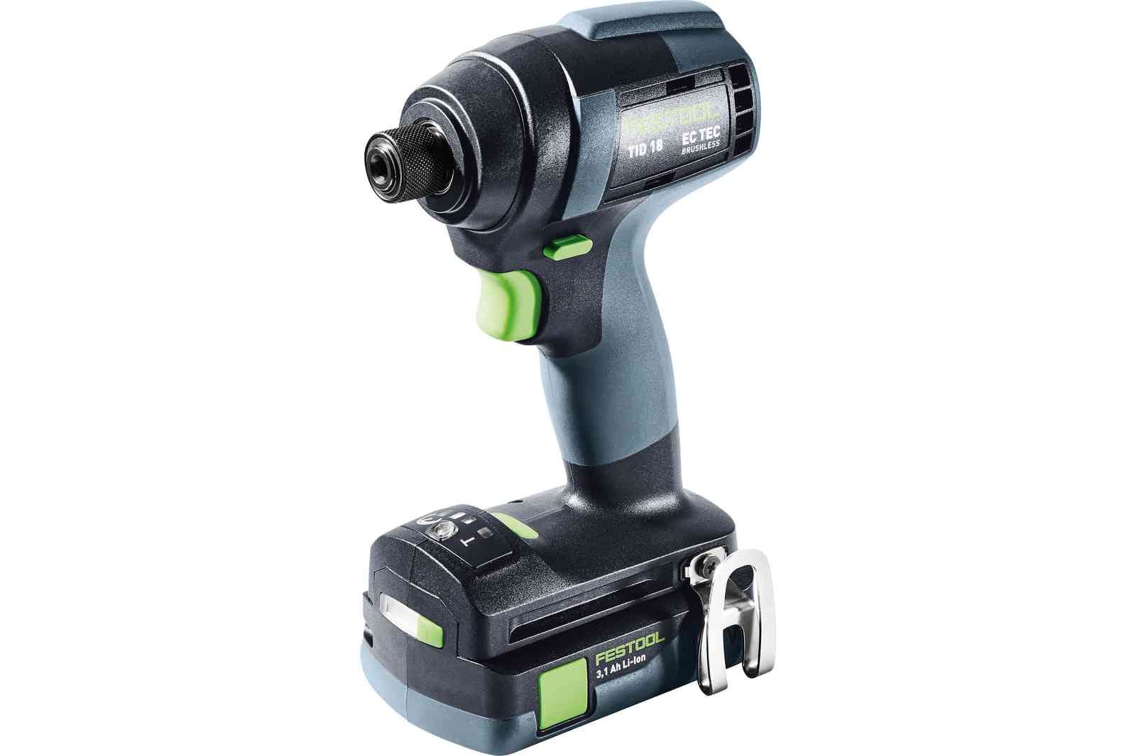 Festool 577614 TID 18 Cordless 18V Impact Driver PLUS 4.0Ah Kit