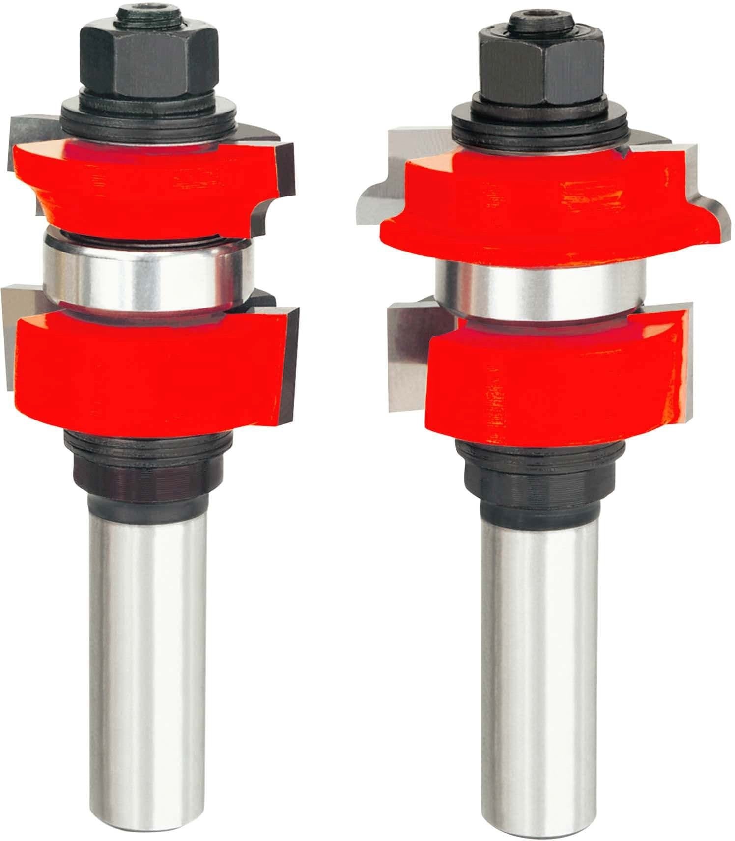 Freud 99-270 1-17/32-Inch Divided Lite Cabinet Door Router Bit Set