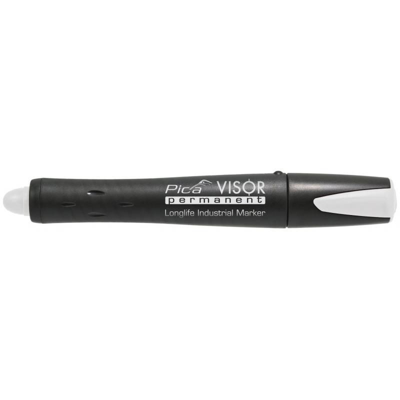 Pica 990/52 VISOR Luminescent Permanent Marker, White