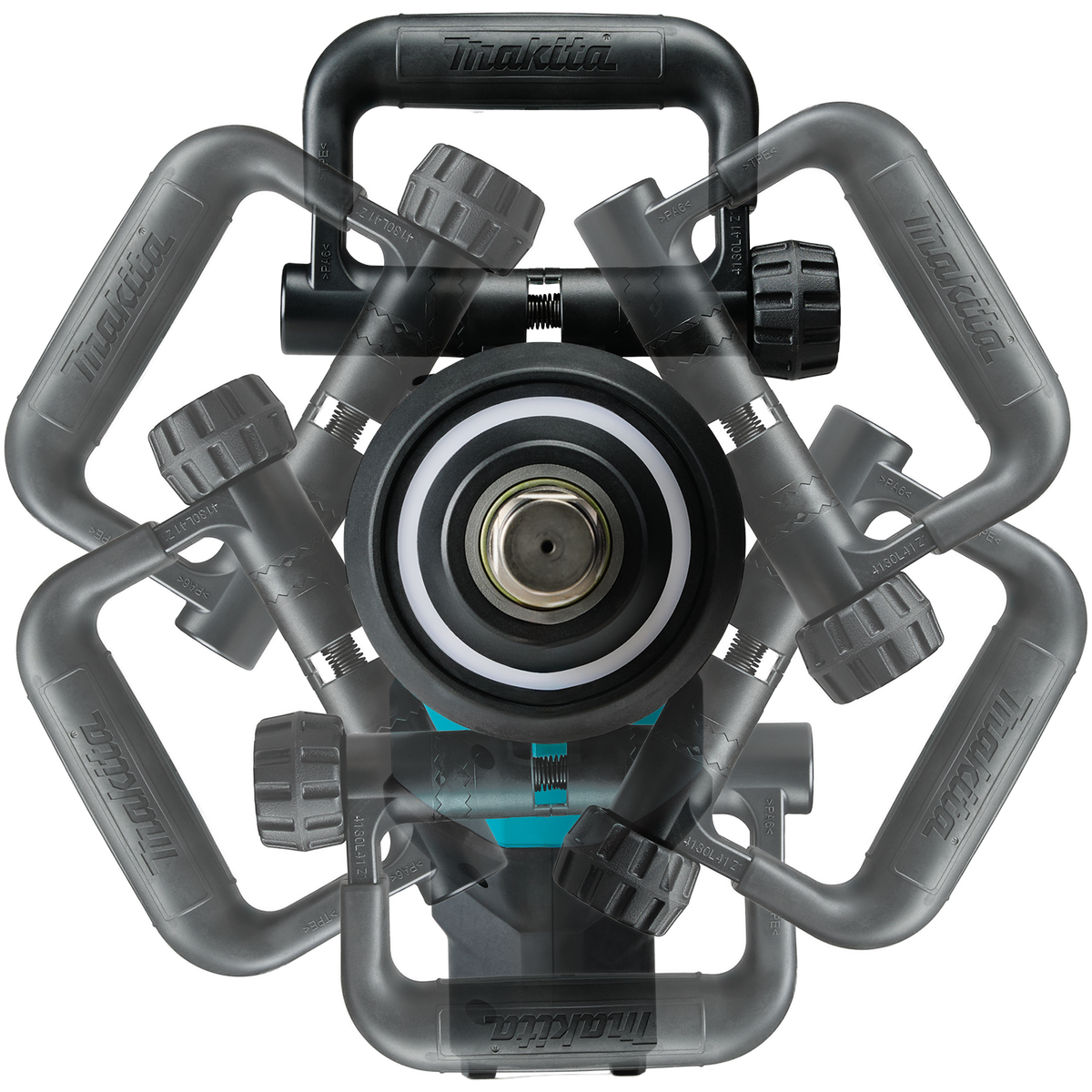 Makita 40V max XGT Brushless 4-Speed High-Torque 1-in. Sq. Drive D-Handle Short Anvil Impact Wrench w/ Friction Ring (GWT09Z) - feature detail 12