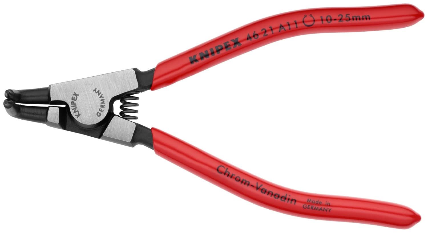 Knipex 9K 00 19 52 US 4 Pc Snap Ring Set In Pouch-Straight and 90 Degree