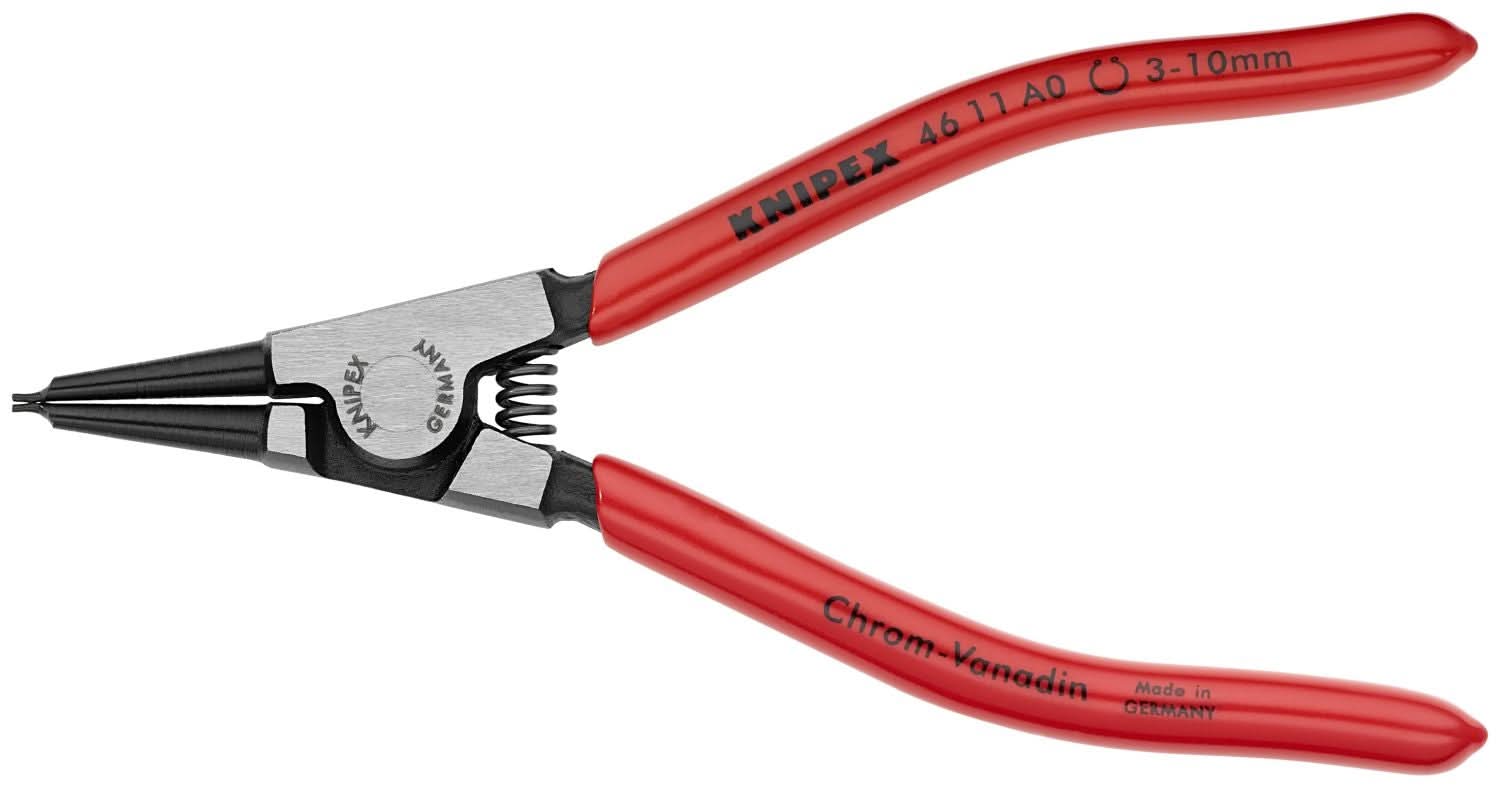 Knipex 9K 00 19 53 US 4 Pc Snap Ring Set In Pouch-Straight