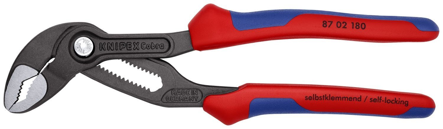 Knipex 9K 00 80 05 US 3 Pc Cobra Water Pump Pliers Set