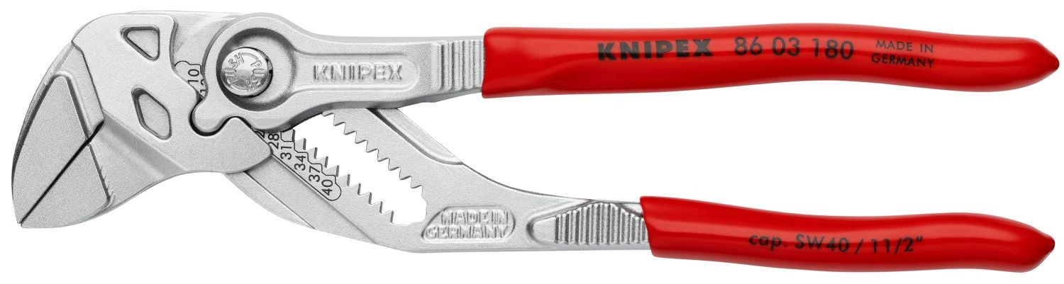 Knipex 9K 00 80 109 US 2 Pc Pliers Wrench Set With Keeper Pouch