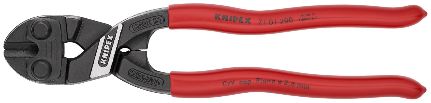 Knipex 9K 00 80 137 US 3 Pc Cutting Pliers Set with 10 Pc Tool Holder
