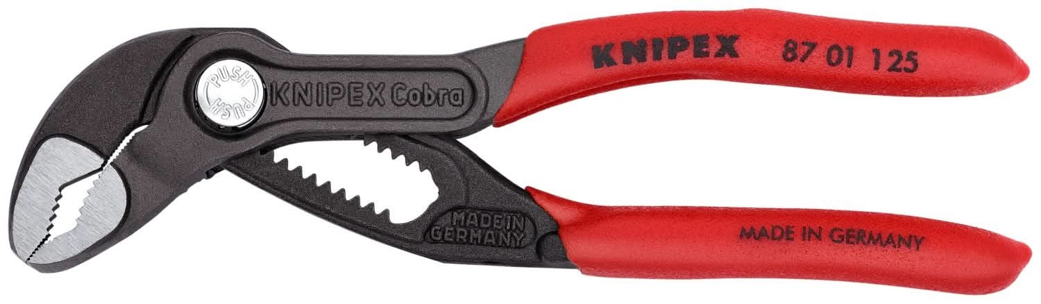 Knipex 9K 00 80 138 US 4 Pc Cobra Pliers Set with 10 Pc Tool Holder