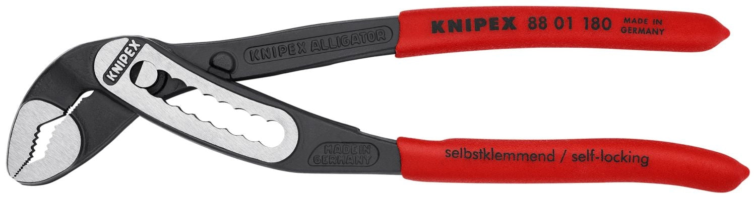 Knipex 9K 00 80 139 US 3 Pc Alligator Pliers Set with 10 Pc Tool Holder