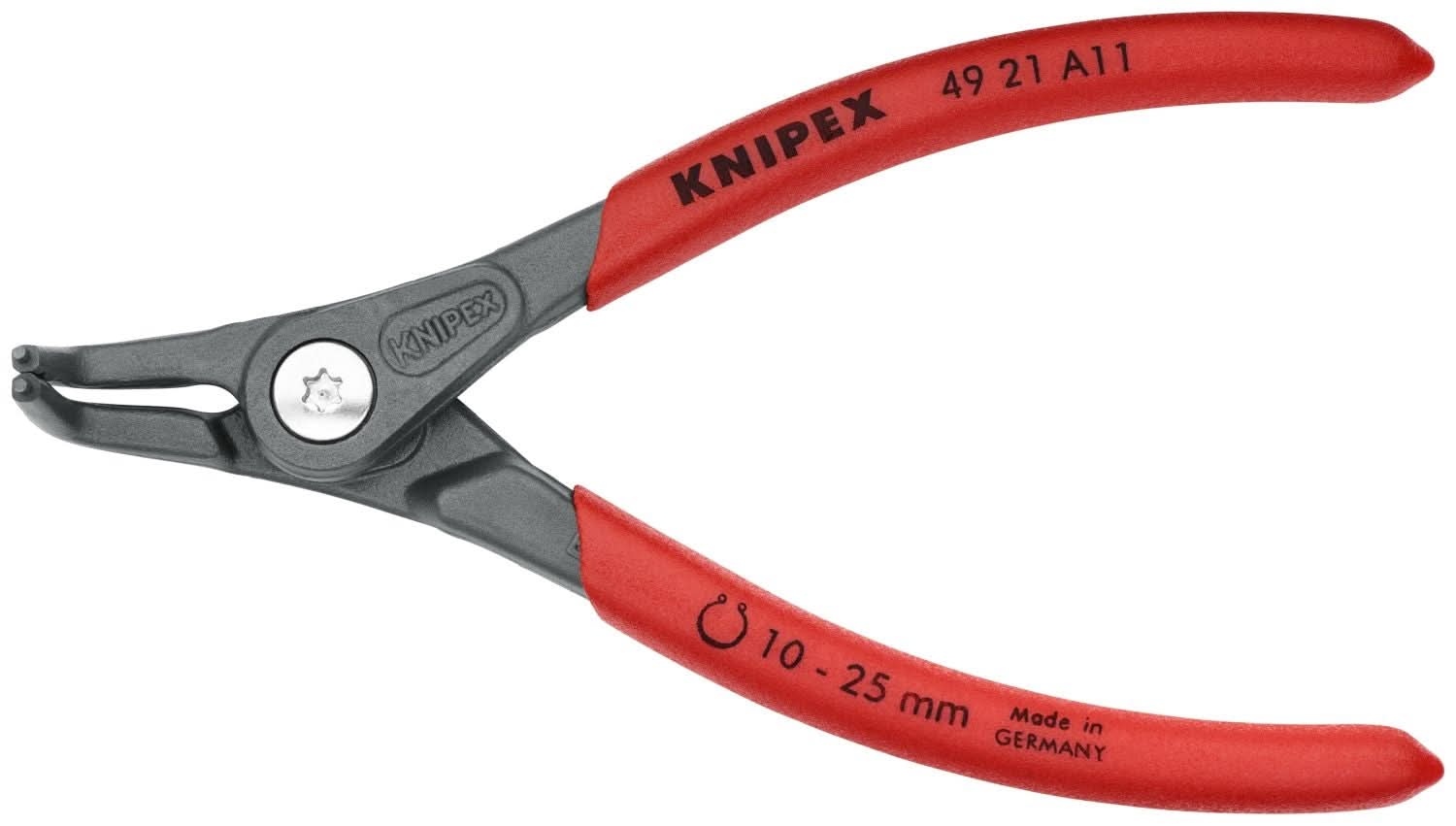 Knipex 9K 00 80 20 US 4 Pc Angled Precision Snap Ring Pliers Set In Tool Roll