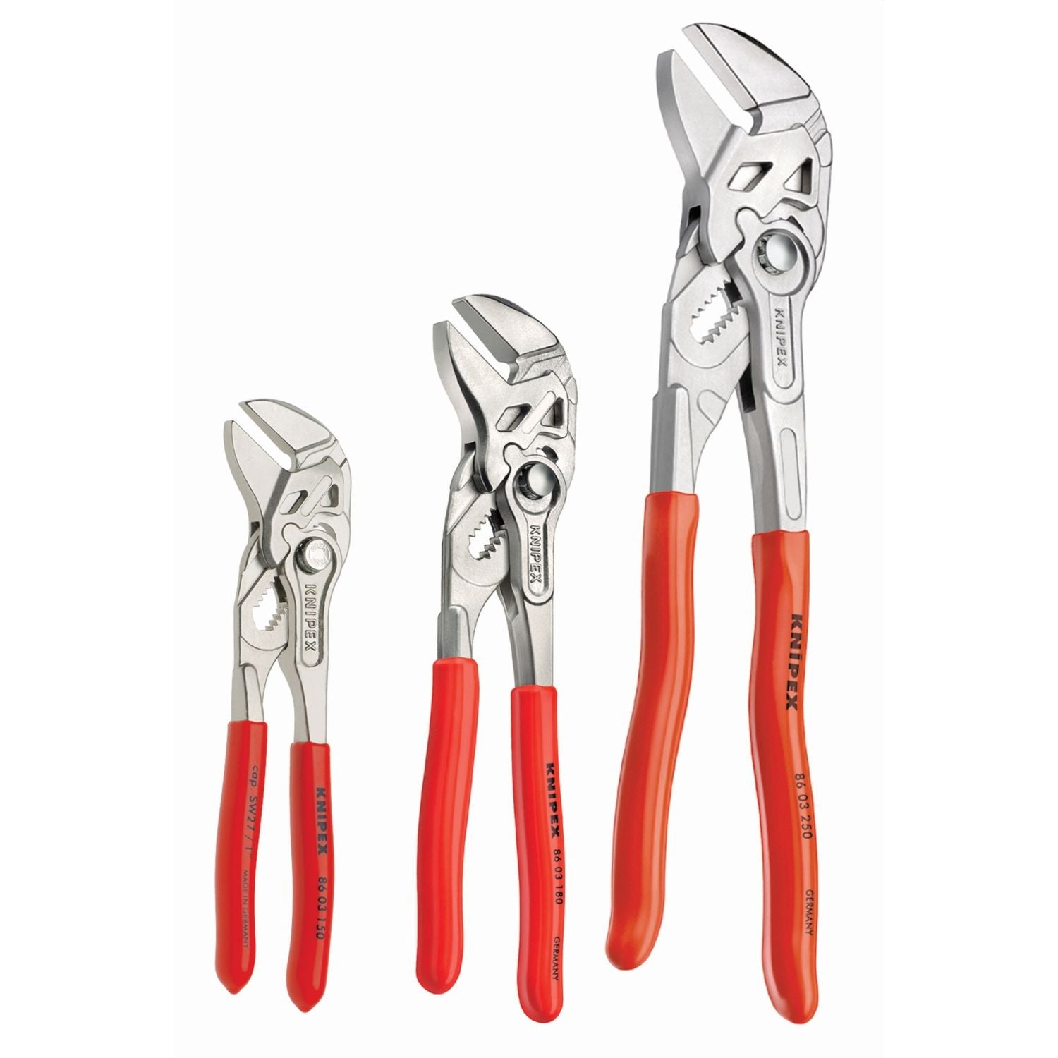 Knipex 9K 00 80 45 US 3 Pc Pliers Wrench Set