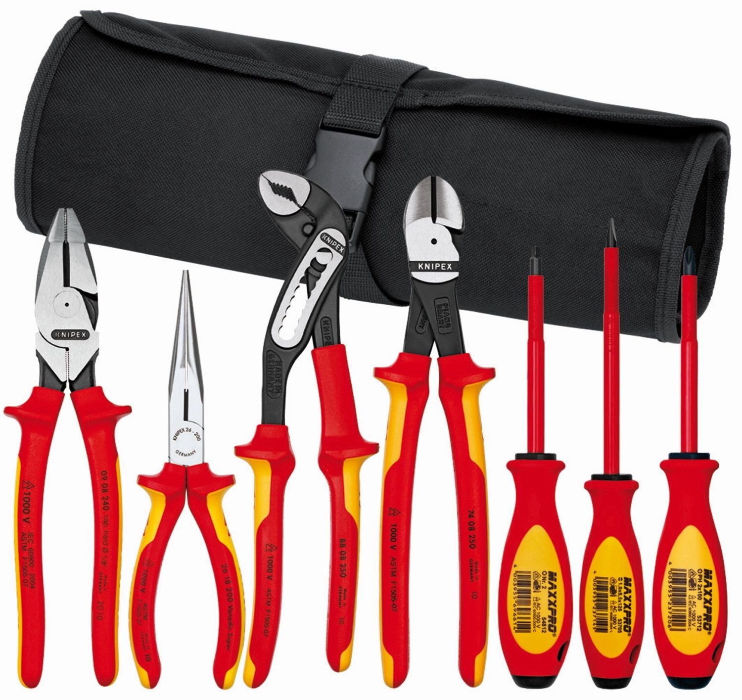 Knipex 9K 98 98 26 US 7 Pc Pliers/Screwdriver Tool Set