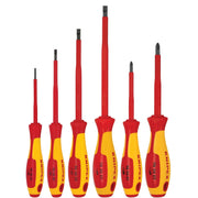 Knipex 9K 98 98 33 US 6 Pc Screwdriver Set-1000V Insulated