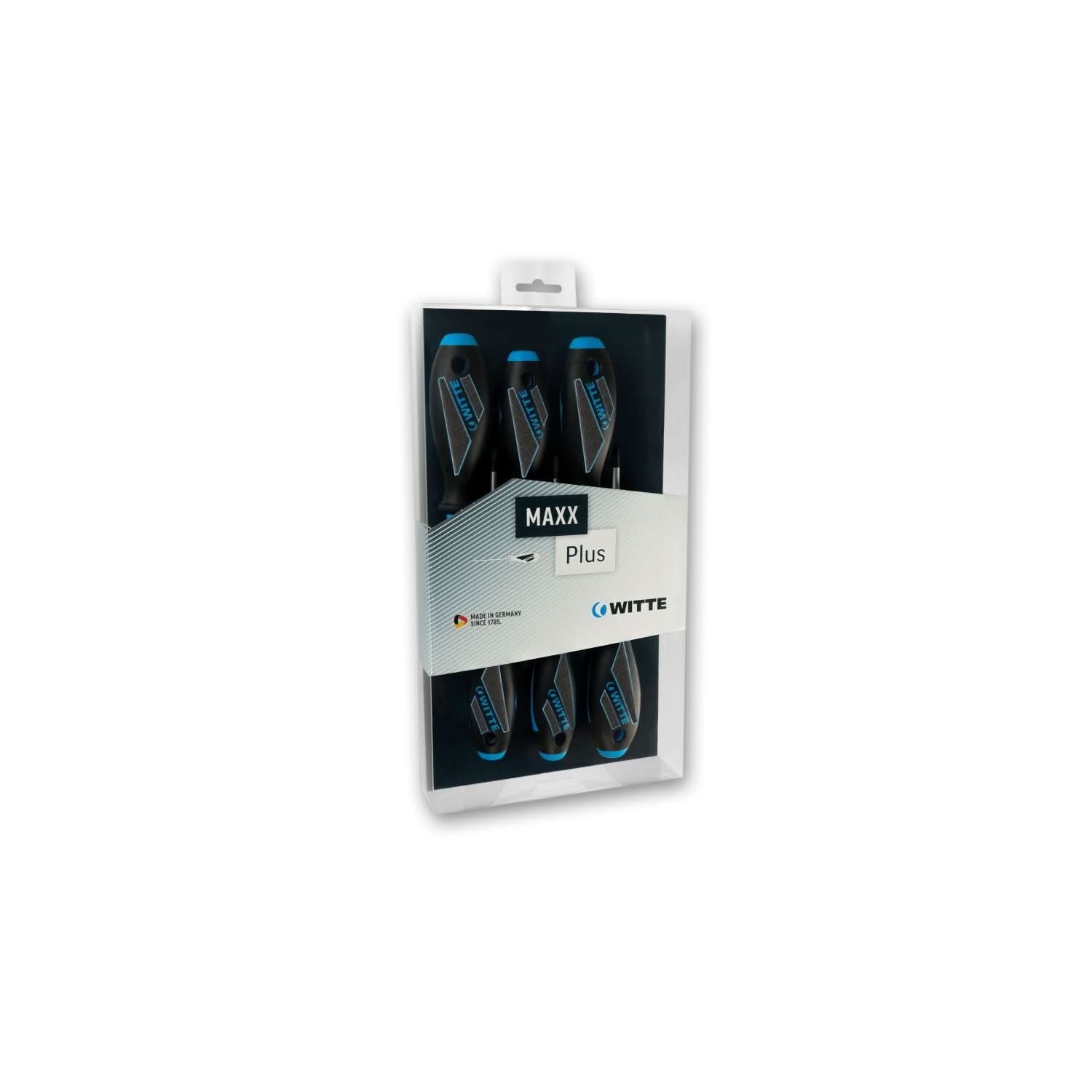 Witte 9T 663864 MAXXPRO Plus 6 Pc Set: 4 Slotted, 2 Phillips