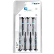 Witte 9T 89342 WITTRON 7 Pc Slotted And Phillips Set in Clamshell