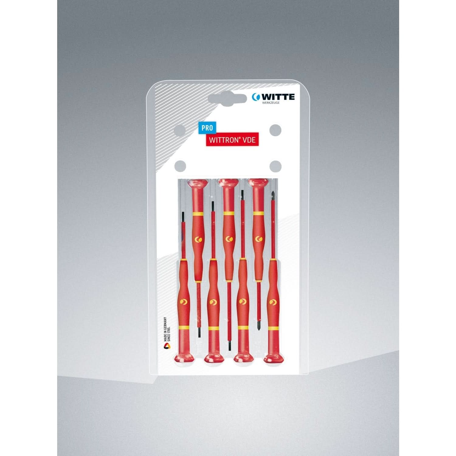 Witte 9T 89377 WITTRON 7 Pc Set-1000V Insulated: 4 Slotted, 2 Phillips ...