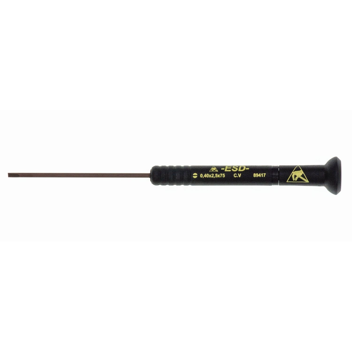 Witte 9T 89417 WITTRON ESD 3" Slotted, 2.5mm Tip