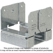 Simpson Strong-Tie ABA24-2Z ABA ZMAX Galvanized Adjustable Standoff Post Base for Double 2x4