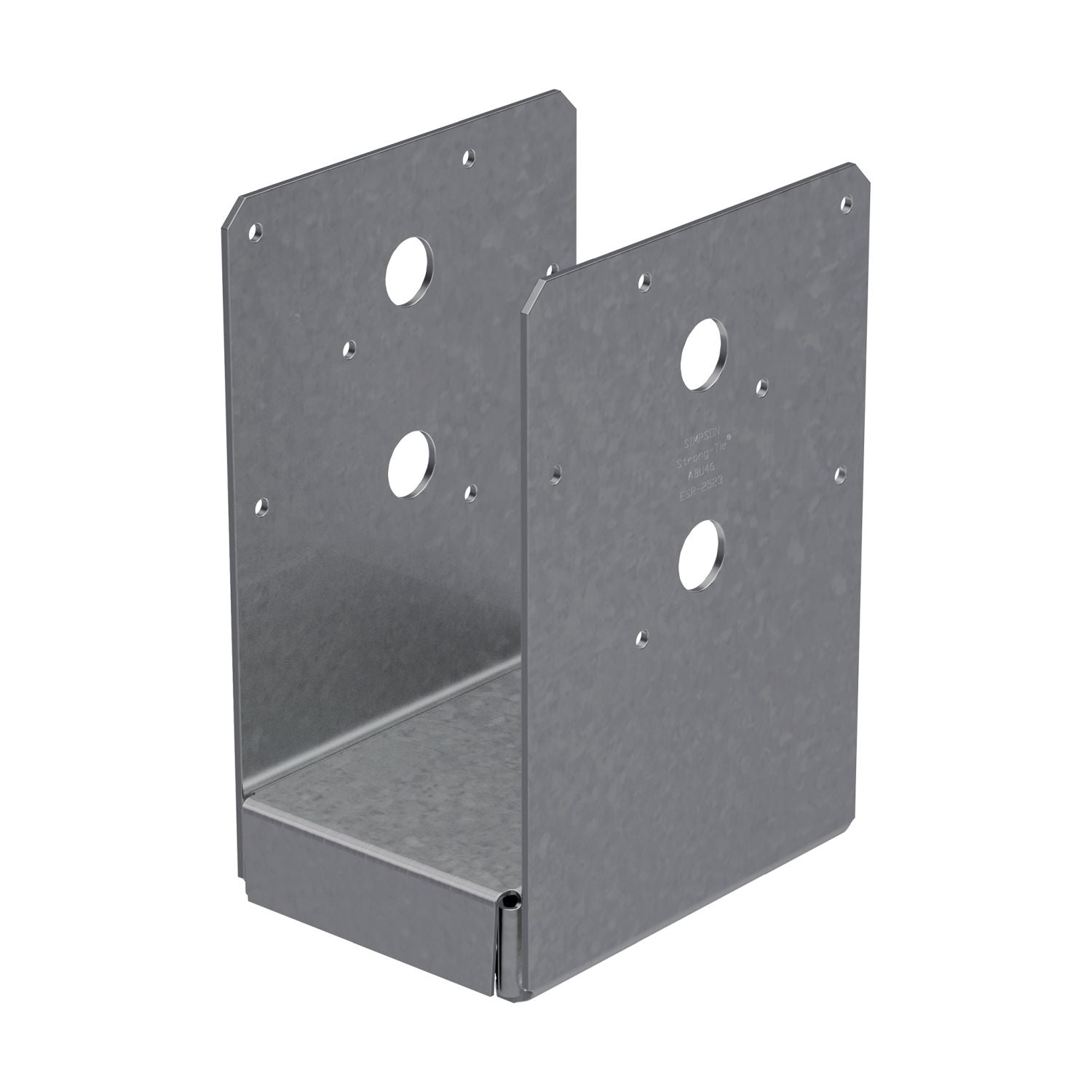 Simpson Strong-Tie ZMAX Galvanized Adjustable Standoff Post Base for 4x6 (ABU46Z)