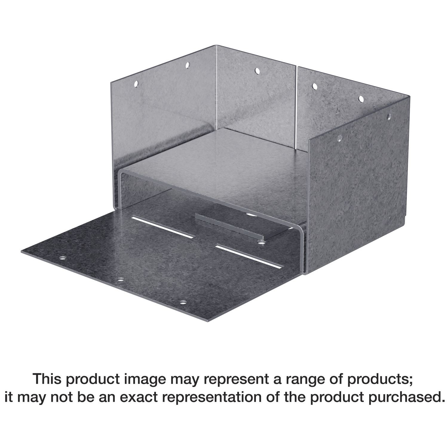Simpson Strong-Tie ABW66Z ABW ZMAX Galvanized Adjustable Standoff Post Base for 6x6