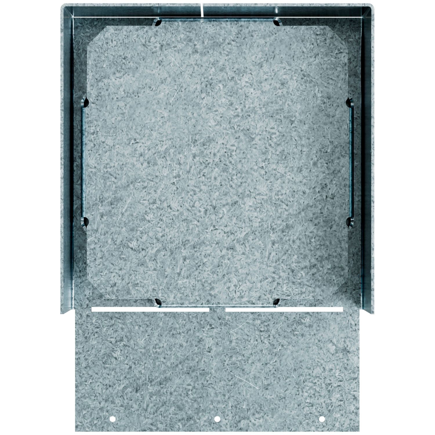 Simpson Strong-Tie ABW7-7Z ABW ZMAX Galvanized Adjustable Standoff Post Base for 7-1/8-in. x 7-1/8-in. Post