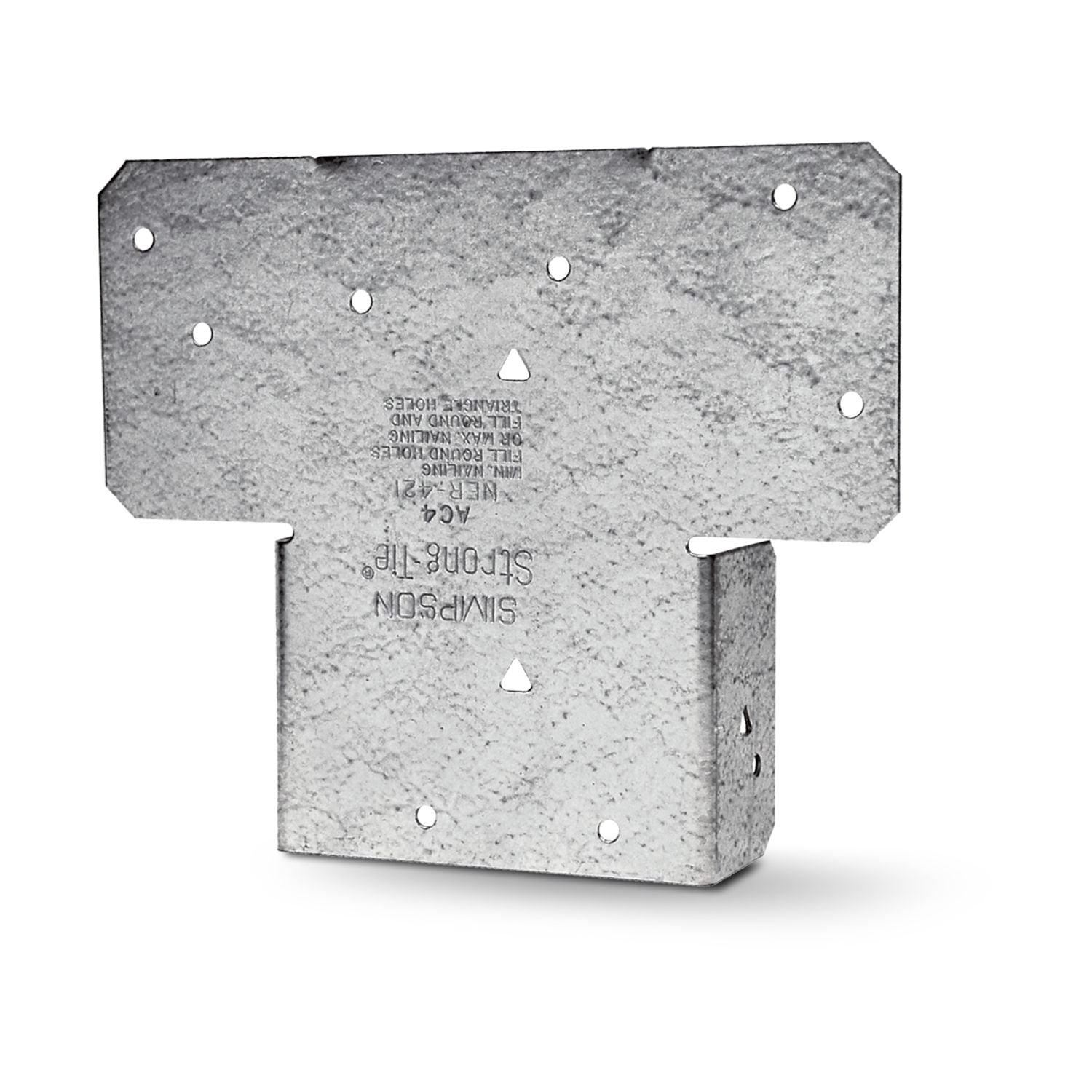 Simpson Strong-Tie AC4 AC Galvanized Adjustable Post Cap for 4x