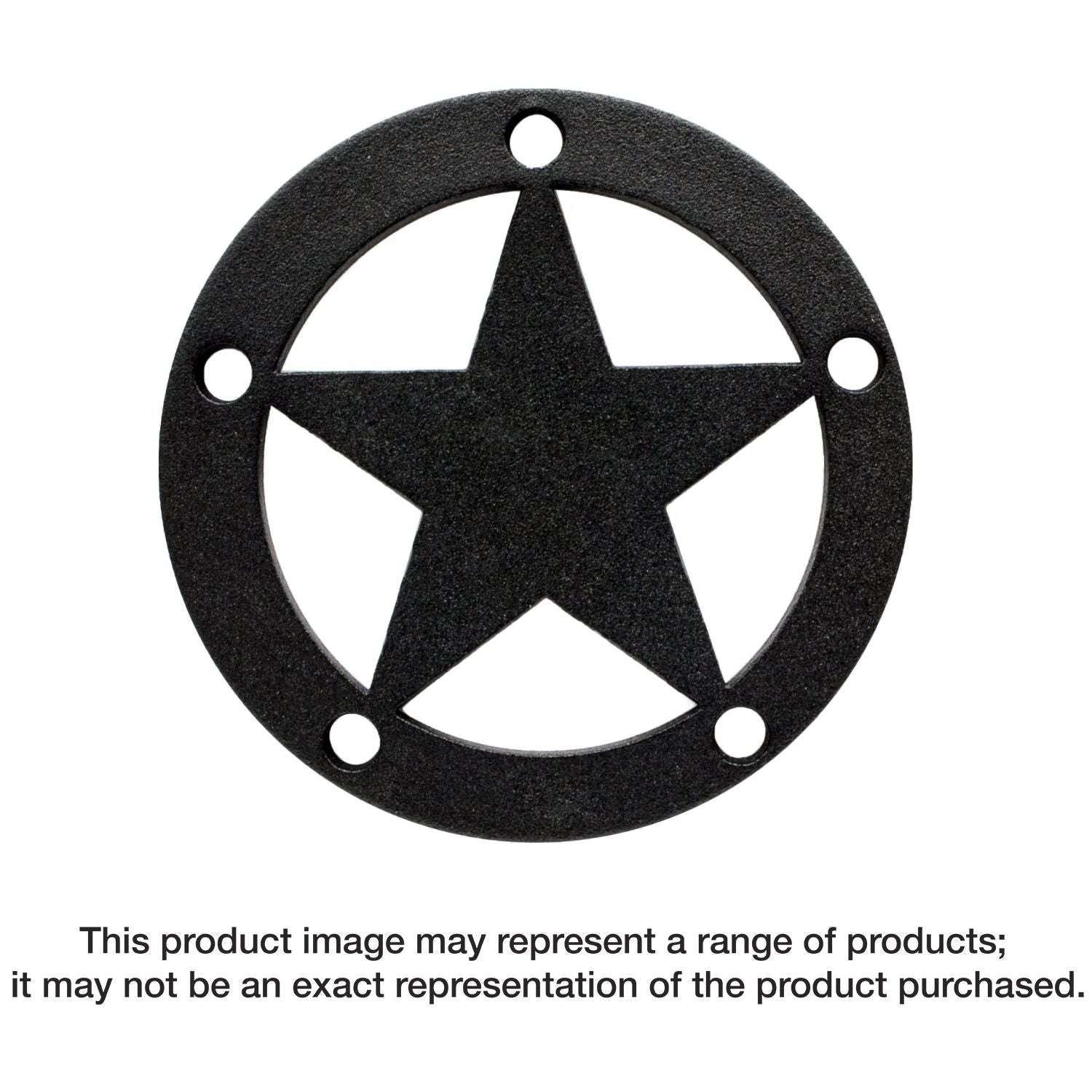 Simpson Strong-Tie APDTS3 Outdoor Accents Mission Collection ZMAX, Black Powder-Coated Decorative Star