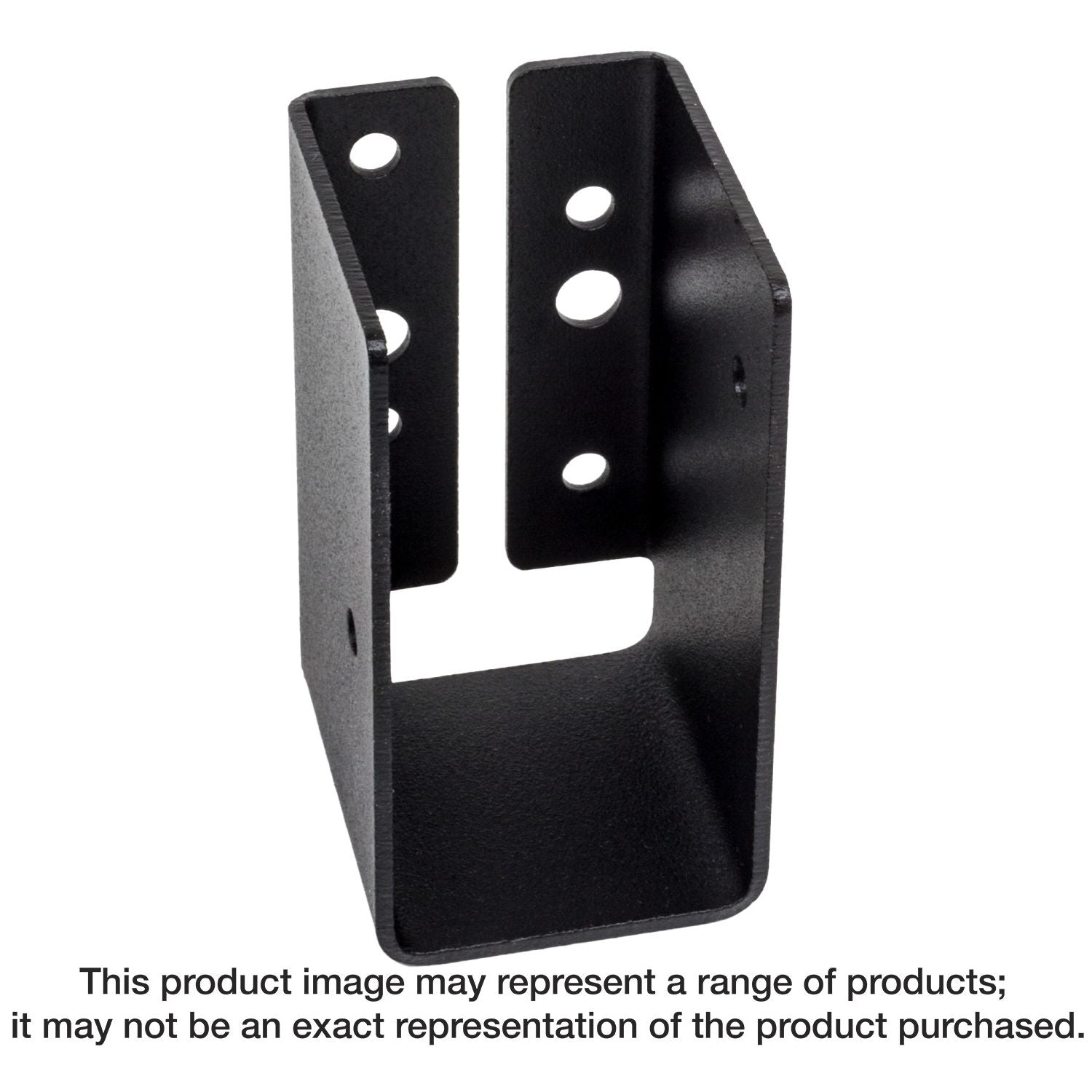 Simpson Strong-Tie APLH24R Outdoor Accents APLH ZMAX, Black Light Joist Hanger for 2x4 Rough