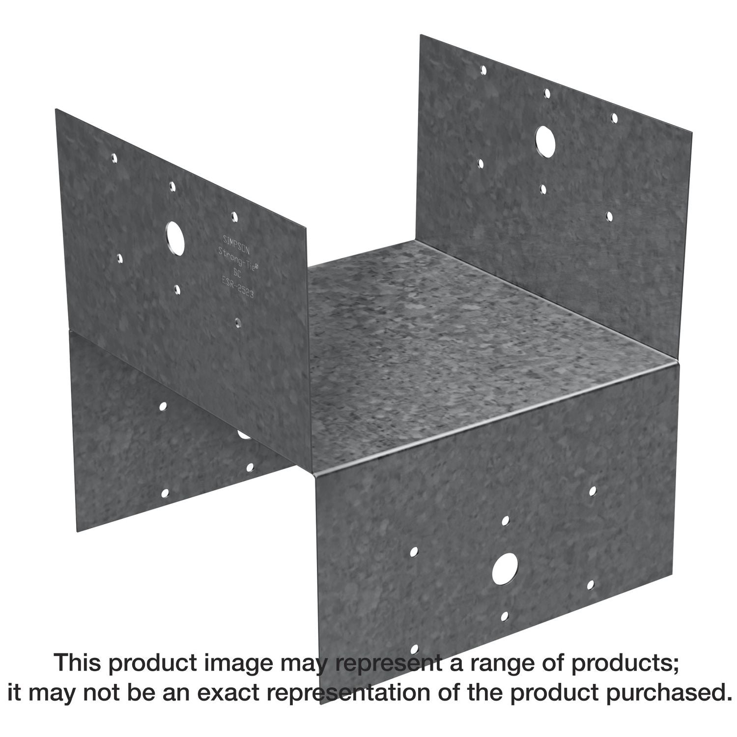 Simpson Strong-Tie BC46Z BC ZMAX Galvanized Post Cap for 4x6