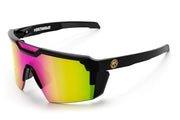 Heat Wave Future Tech Black Frame Savage Spectrum Z87+ Sunglasses