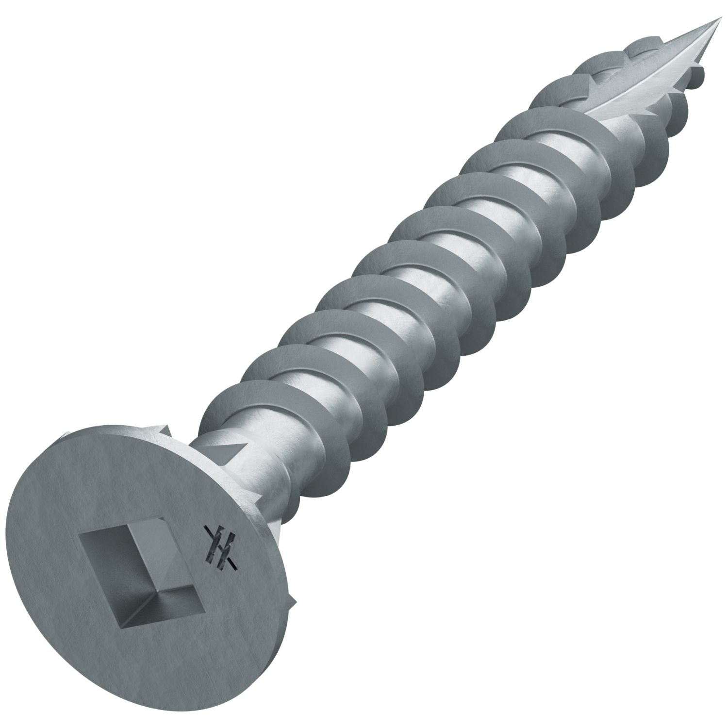 Simpson Strong-Tie CB3BLG158S CB3BLG Fiber-Cement Board Screw (Collated),  #10 x 1-5/8-in. #3 SQU, 1500-Pack
