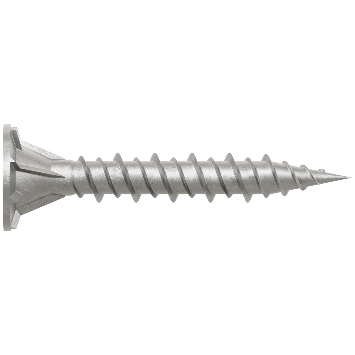 Simpson Strong-Tie CB3BLGHL114S CB3BLGHL Fiber-Cement Board Screw (Collated)— #9 x 1-1/4-in. #3 SQU, 1500-Pack