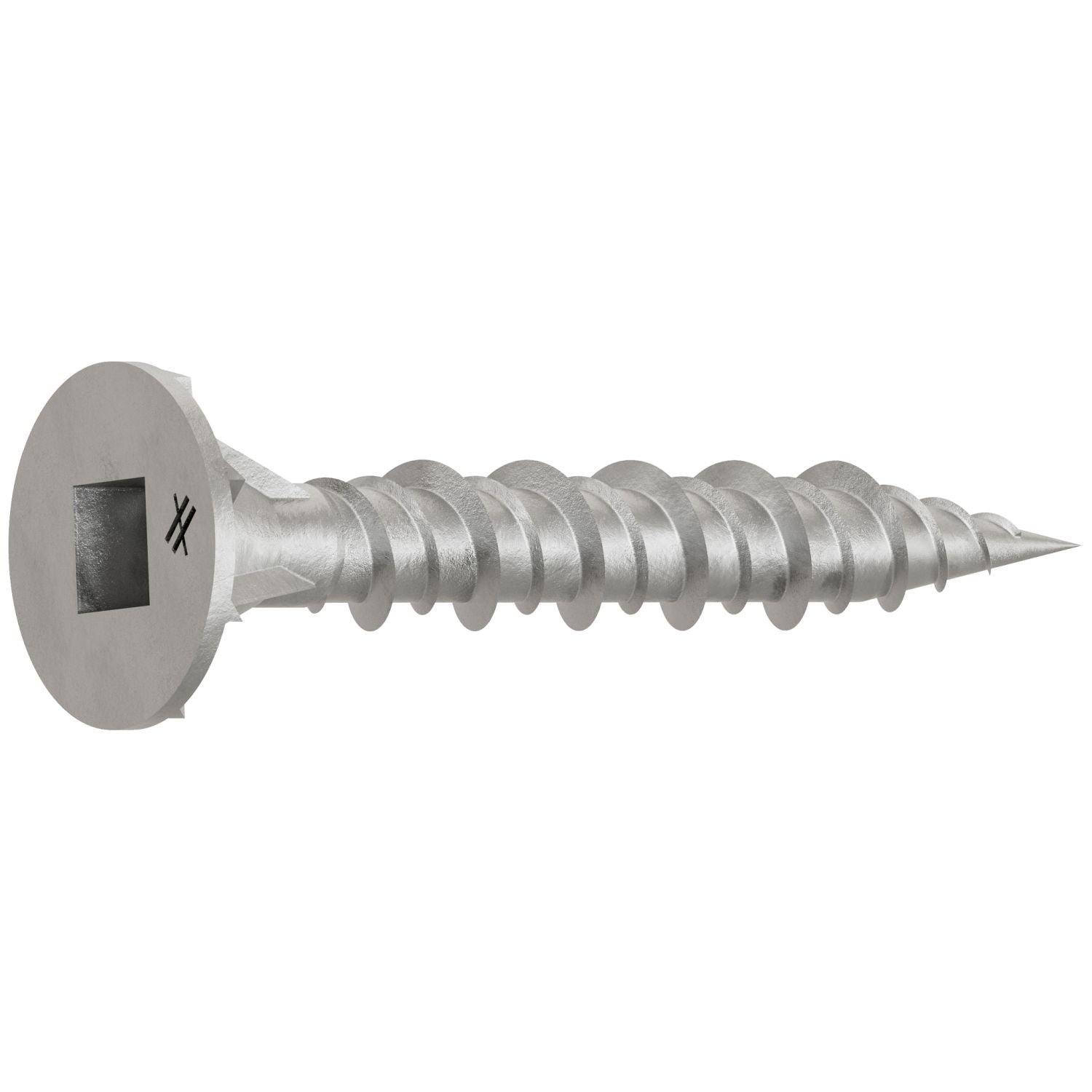 Simpson Strong-Tie CB3BLGHL114S CB3BLGHL Fiber-Cement Board Screw (Collated)— #9 x 1-1/4-in. #3 SQU, 1500-Pack