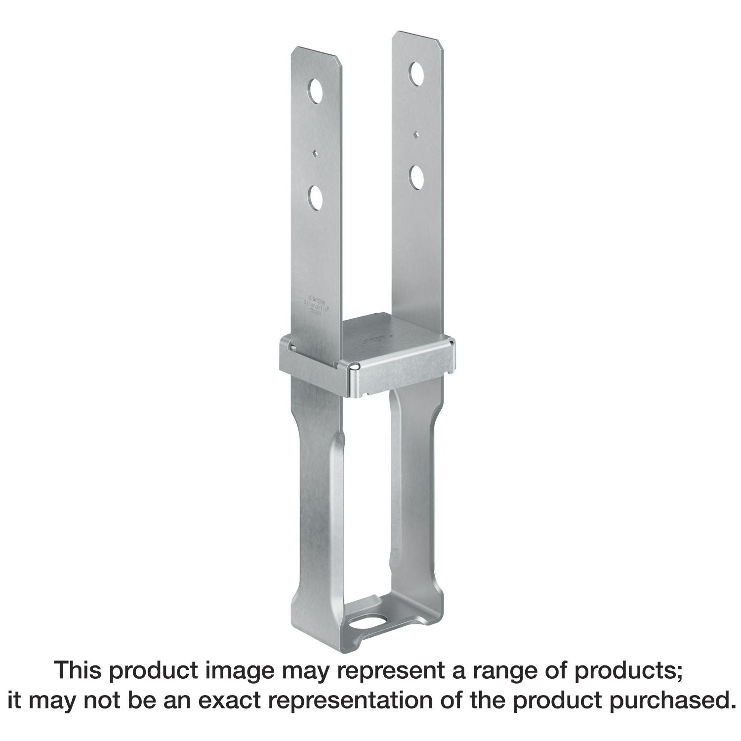 Simpson Strong-Tie CBS44 CBS Galvanized Standoff Column Base for 4x4