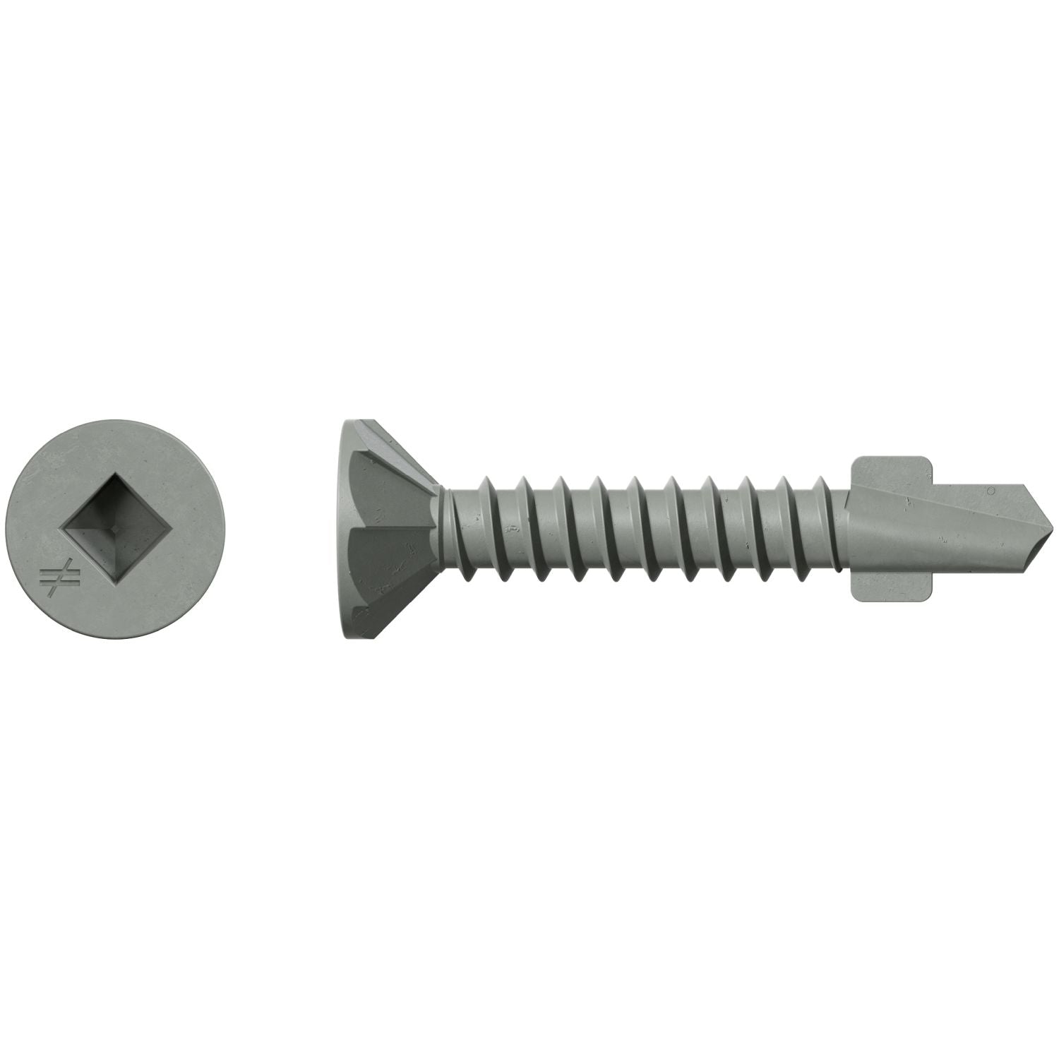 Simpson Strong-Tie CBSDQ106S CBSDQ Sheathing-to-CFS Screw (Collated),  #8 x 1-1/16-in. #2 Square Undersized, 2500-Pack