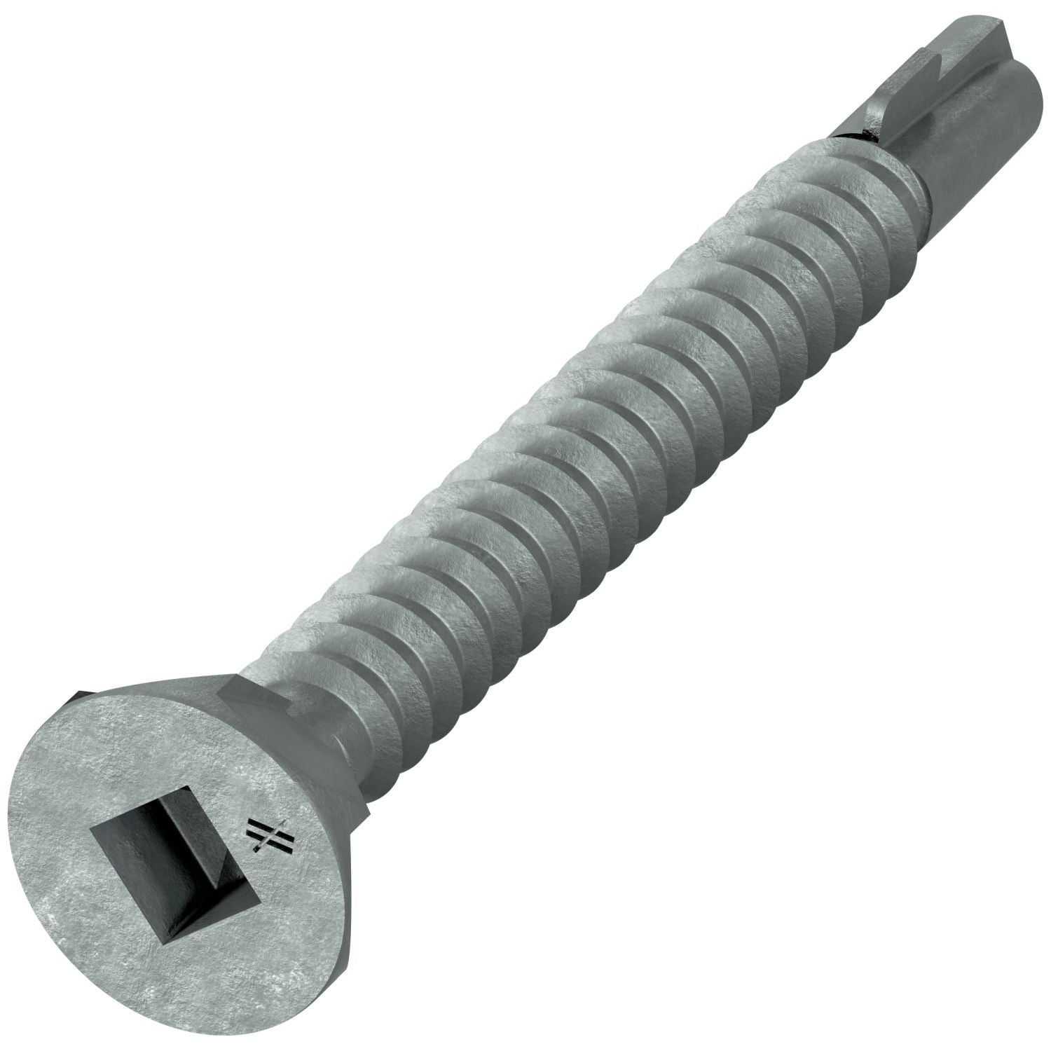 Simpson Strong-Tie CBSDQ158-3K CBSDQ Sheathing-to-CFS Screw,  #8 x 1-5/8-in. #2 Square Undersized, Quik Guard, 3000-Pack
