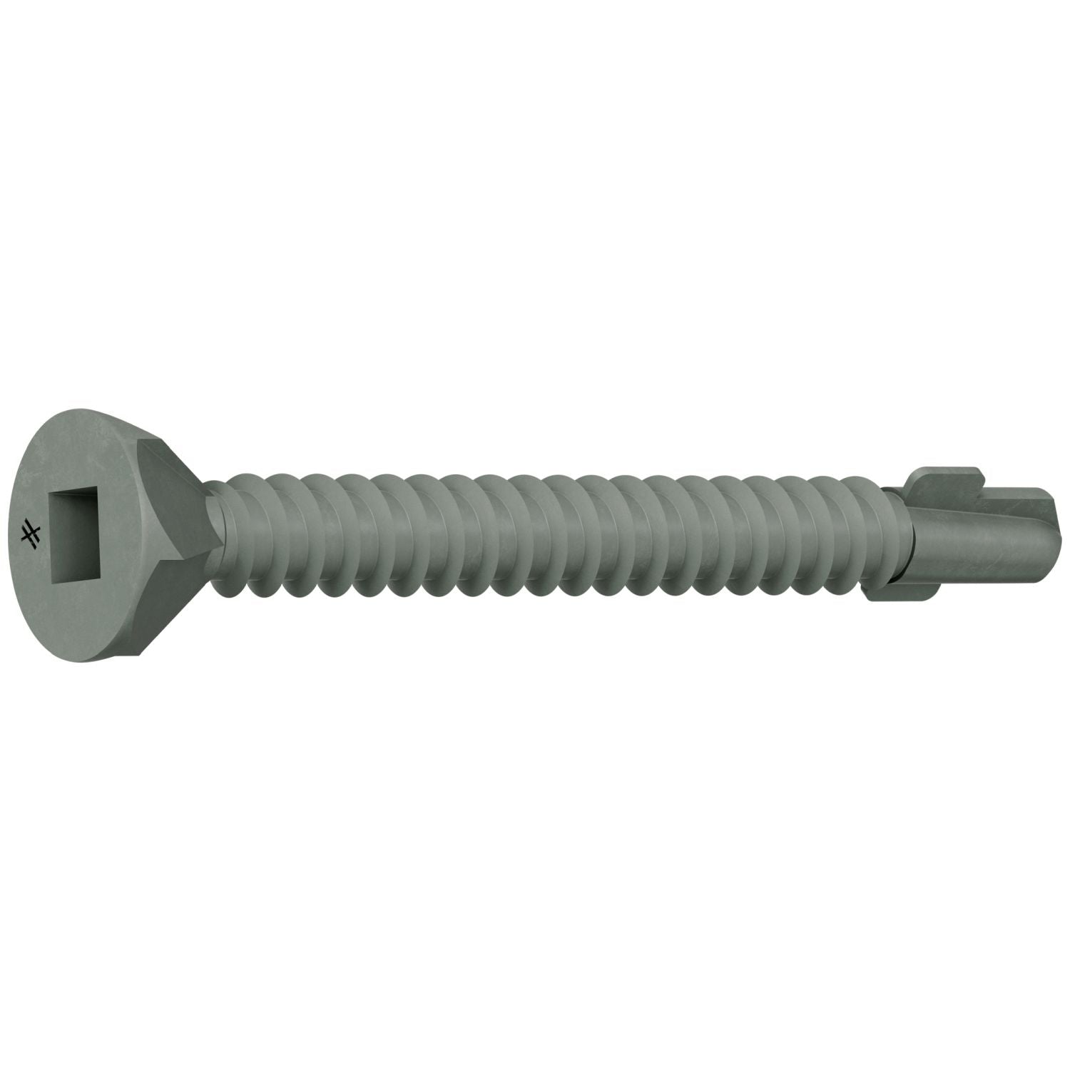 Simpson Strong-Tie CBSDQ158-3K CBSDQ Sheathing-to-CFS Screw,  #8 x 1-5/8-in. #2 Square Undersized, Quik Guard, 3000-Pack