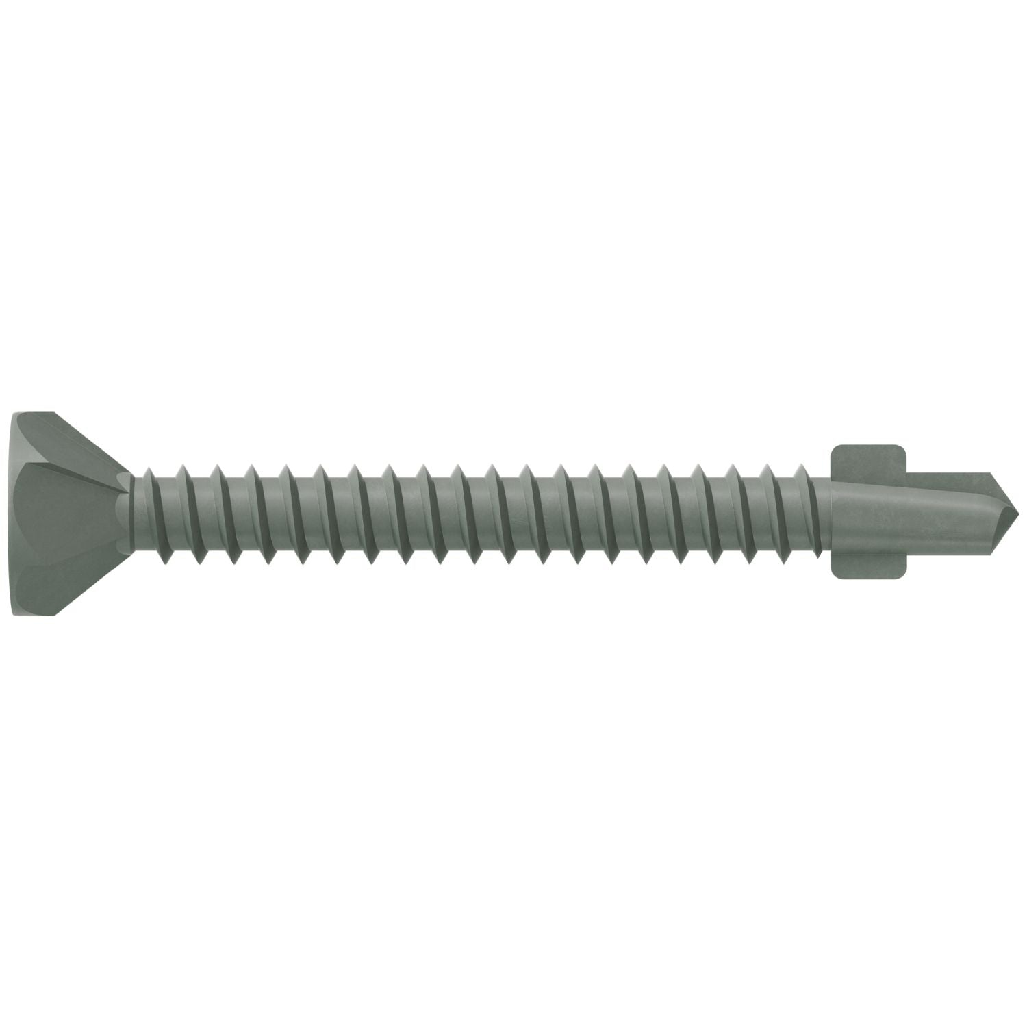 Simpson Strong-Tie CBSDQ158S CBSDQ Sheathing-to-CFS Screw (Collated),  #8 x 1-5/8-in. #2 Square Undersized, 1500-Pack