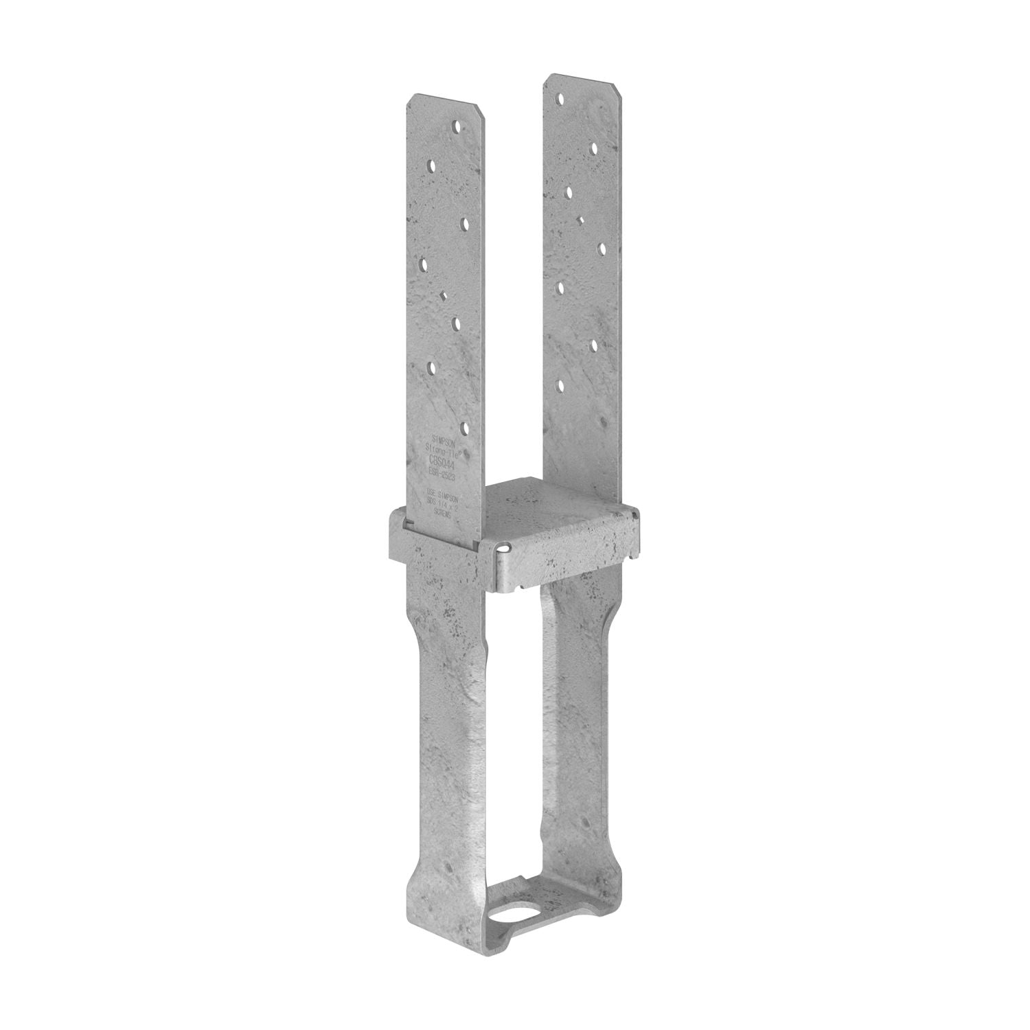 Simpson Strong-Tie CBSQ44-SDS2HDG CBSQ Hot-Dip Galvanized Standoff Column Base for 4x4 with SDS Screws