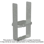 Simpson Strong-Tie CBSQ44-SDS2 CBSQ Galvanized Standoff Column Base for 4x4 with SDS Screws