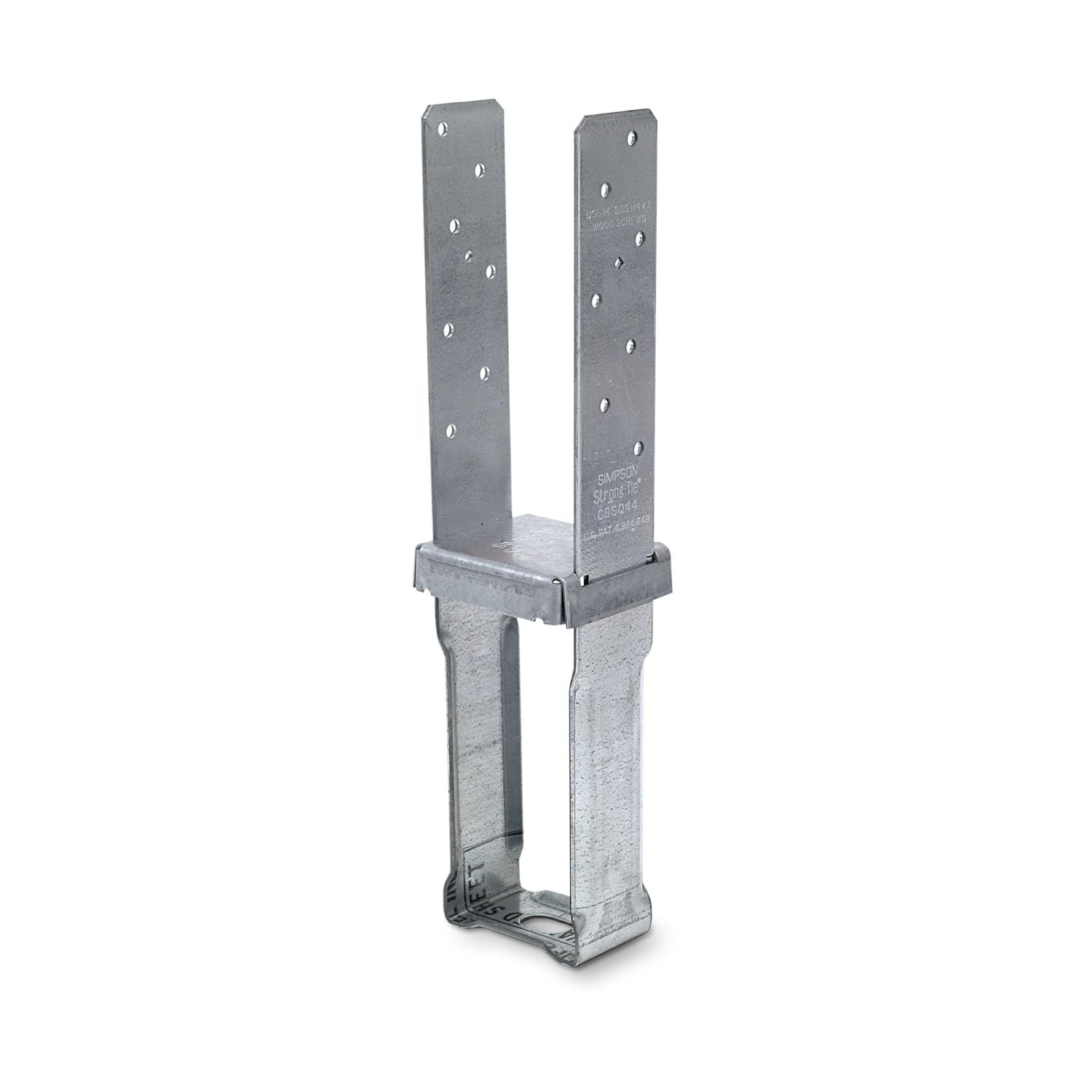 Simpson Strong-Tie CBSQ44 CBSQ Galvanized Standoff Column Base for 4x4