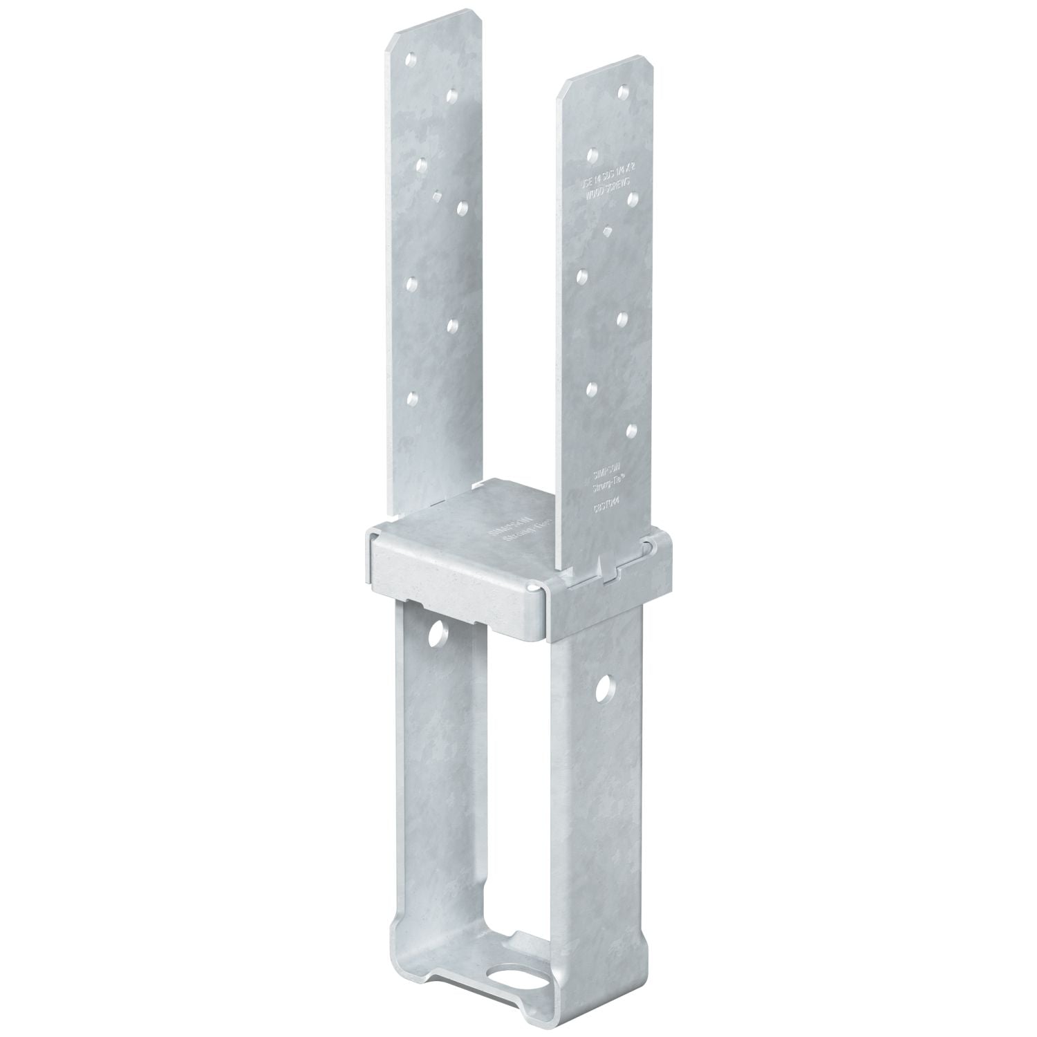 Simpson Strong-Tie CBSTQ44-SDS2HDG CBSTQ Hot-Dip Galvanized Standoff Column Base for 4x4 w/ SDS Screws
