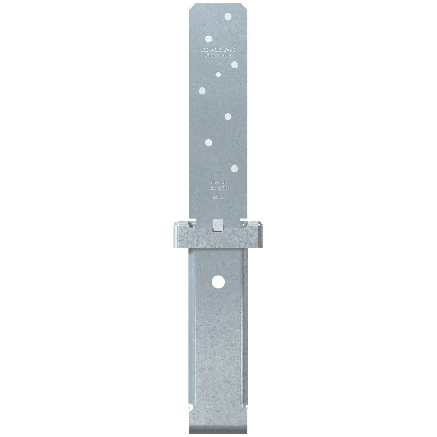 Simpson Strong-Tie CBSTQ44Z-SDS2 CBSTQ ZMAX Standoff Column Base for 4x4 w/ SDS Screws
