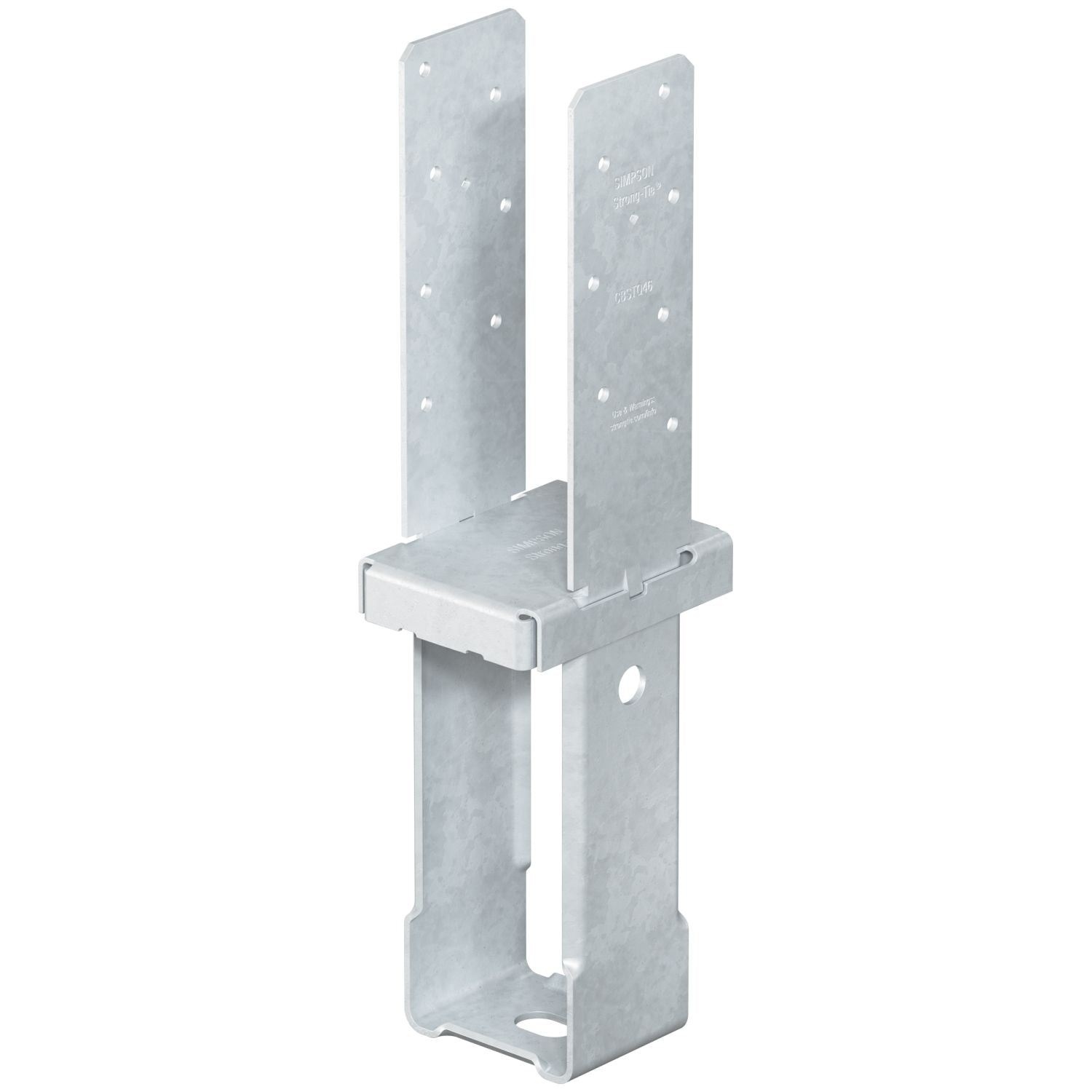 Simpson Strong-Tie CBSTQ46-SDS2HDG CBSTQ Hot-Dip Galvanized Standoff Column Base for 4x6 w/ SDS Screws