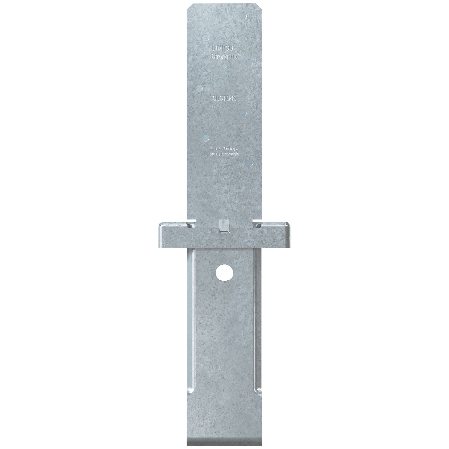 Simpson Strong-Tie CBSTQ46Z-SDS2 CBSTQ ZMAX Standoff Column Base for 4x6 w/ SDS Screws
