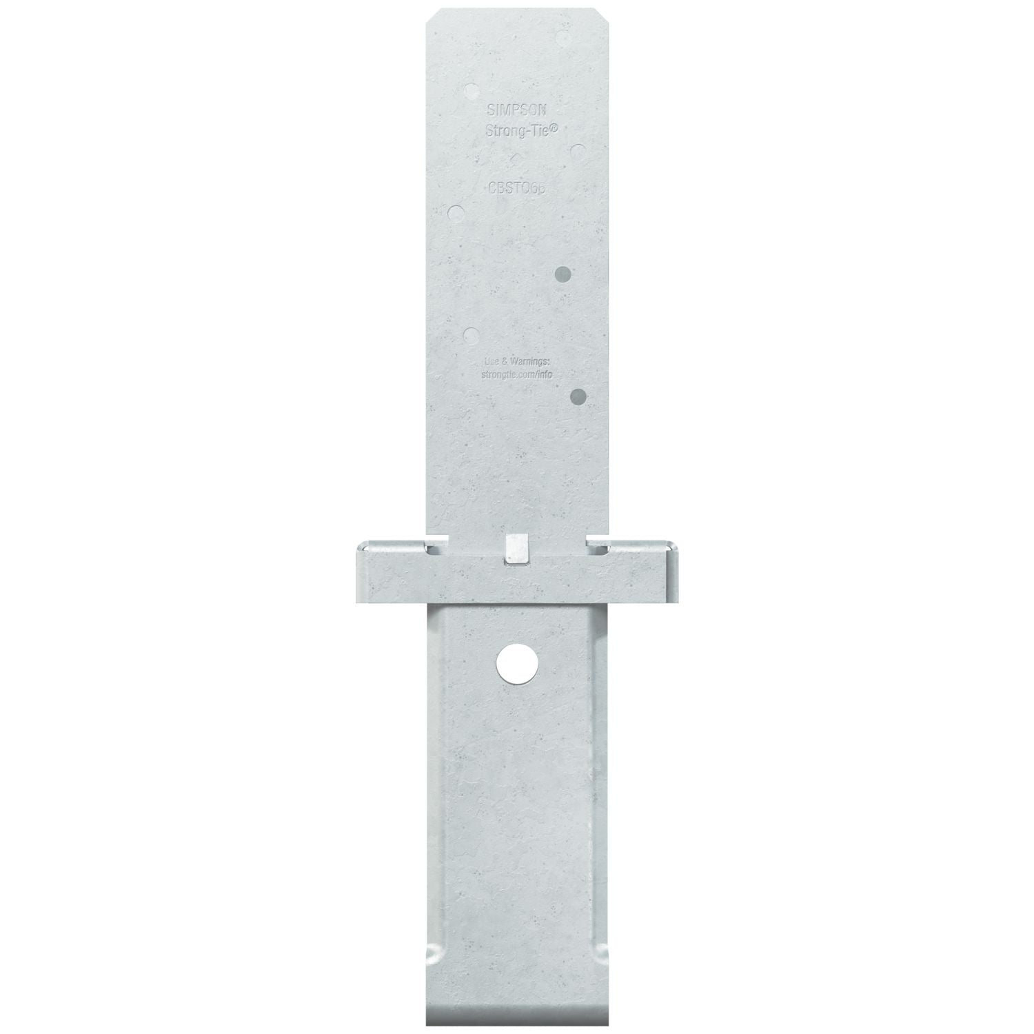 Simpson Strong-Tie CBSTQ66-SDS2HDG CBSTQ Hot-Dip Galvanized Standoff Column Base for 6x6 w/ SDS Screws