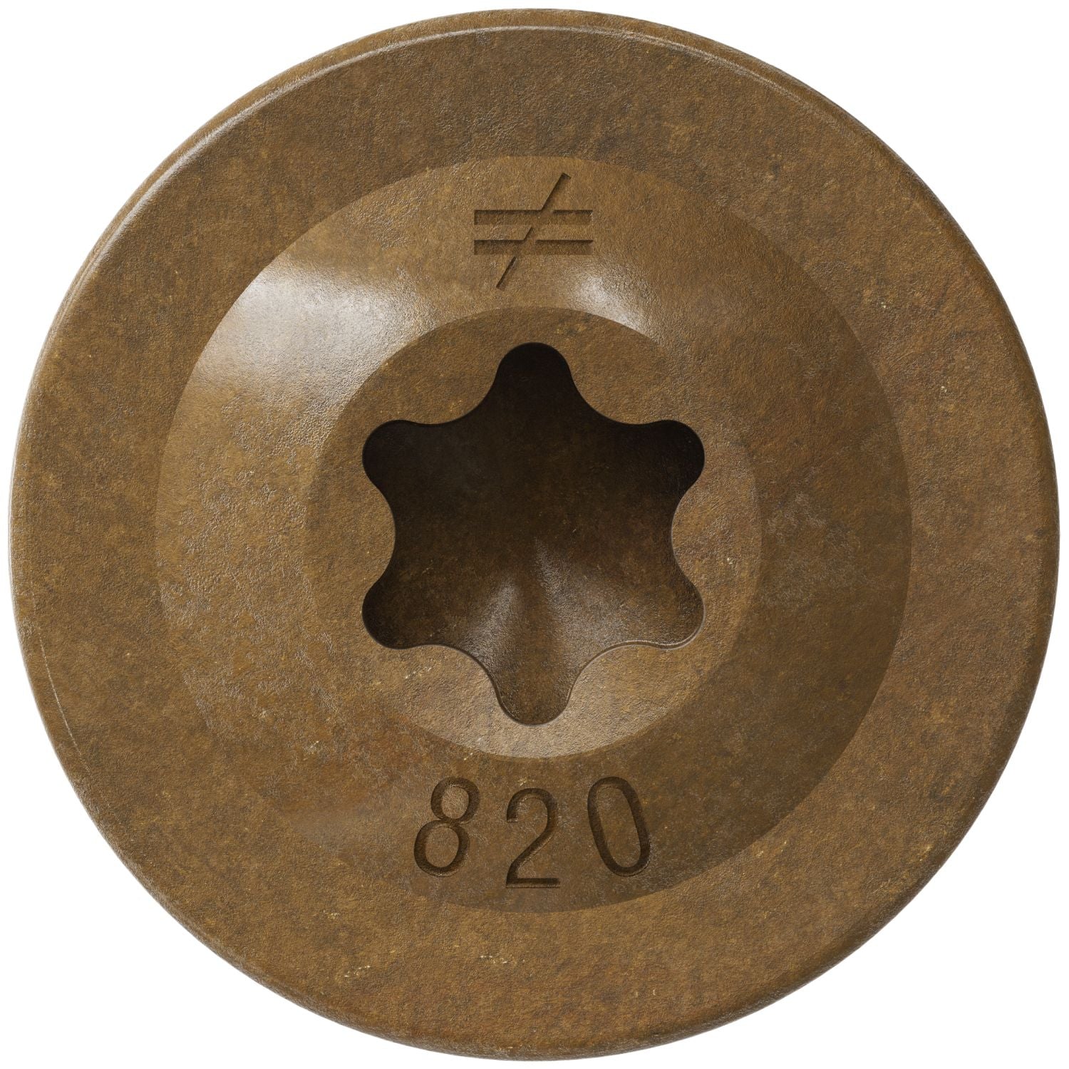 Simpson Strong-Tie CBT08200R300 Wafer-Head Construction Screw,  #8 x 2-in. T20, Quik Guard, Tan, 300-Pack