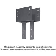 Simpson Strong-Tie CC46PC CCPC Black Powder-Coated Column Cap for 4x Beam, 6x Post