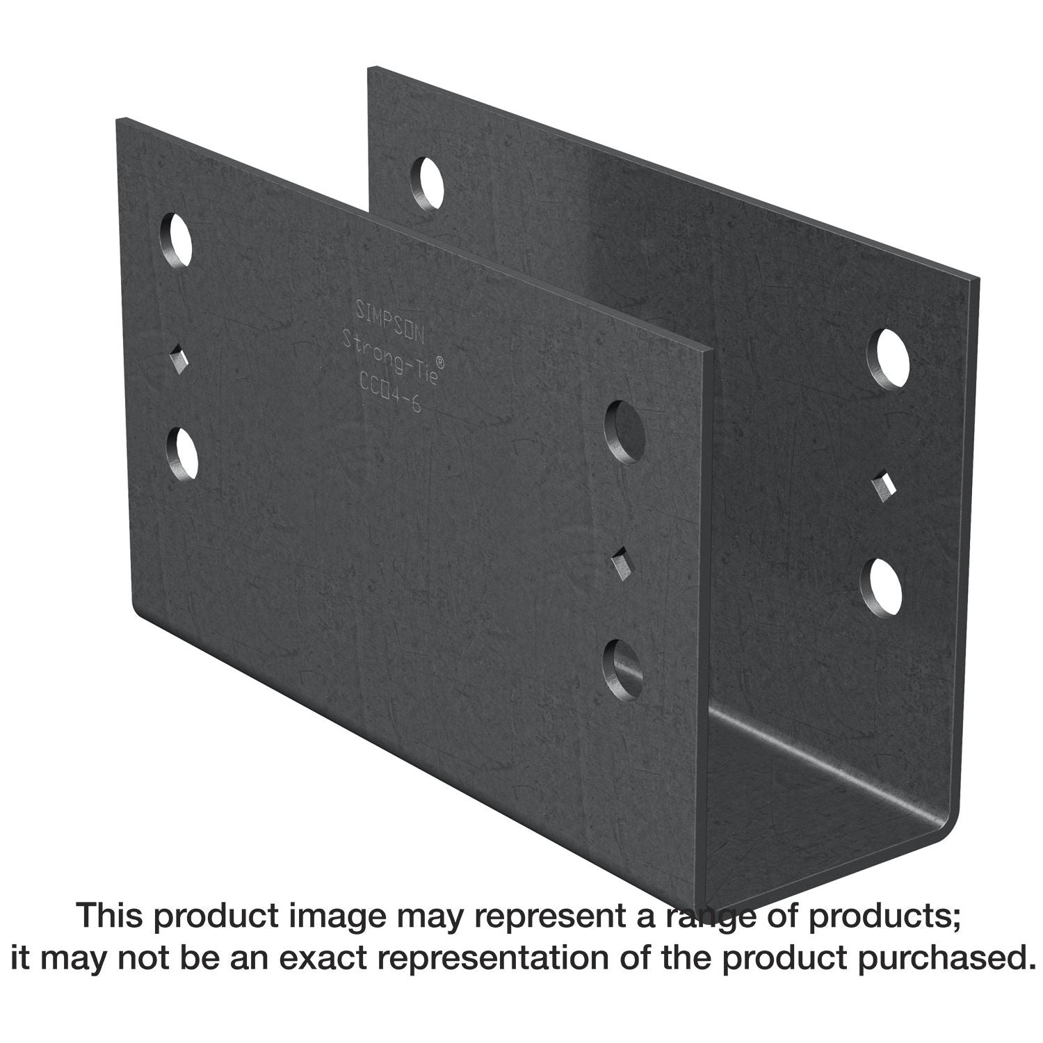 Simpson Strong-Tie CCO4/6 CCO Column Cap, No Legs, for 4x Beam, 6-1/2-in. Height