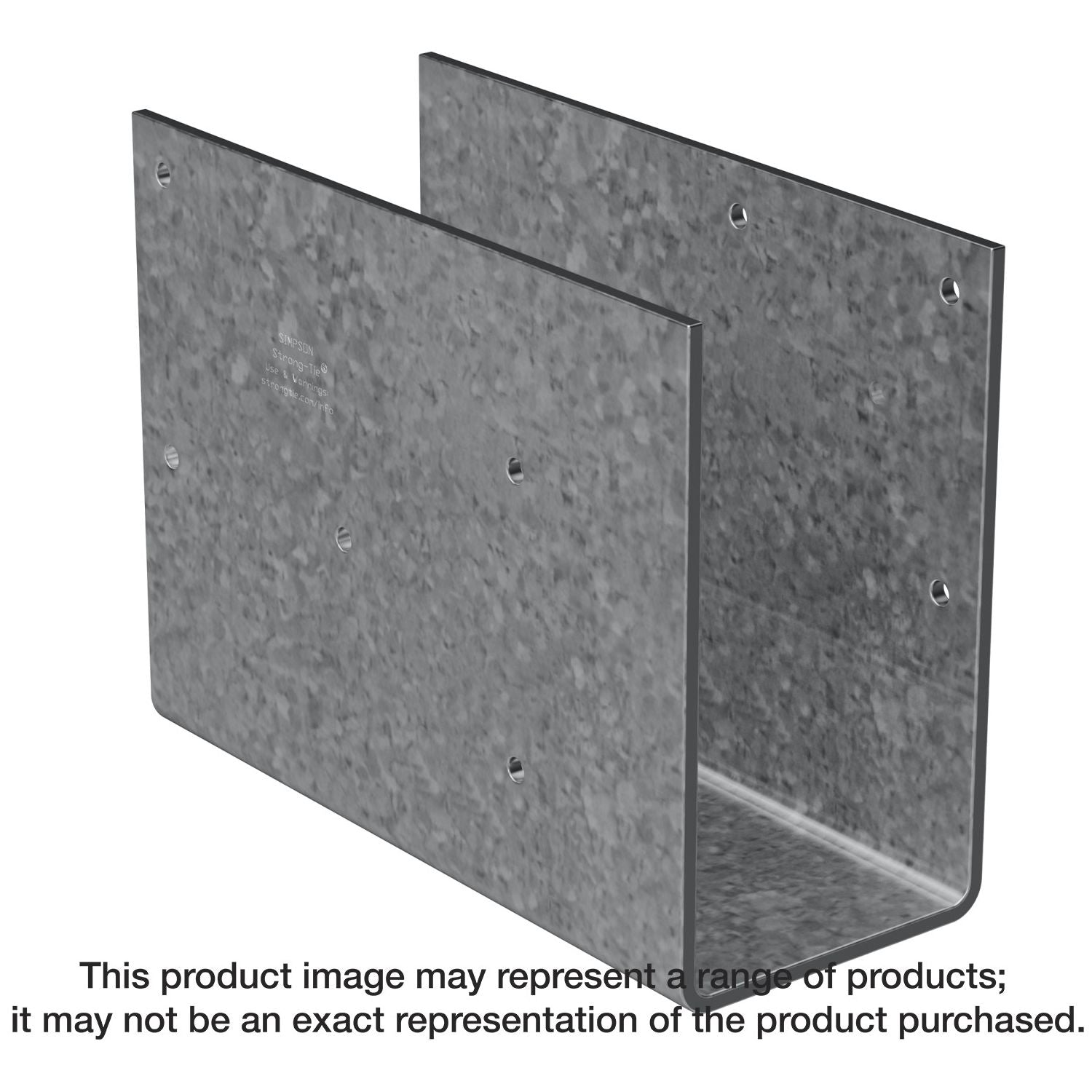 Simpson Strong-Tie CCOS4.62 CCOS Column Cap Only, No Straps, for Triple 2x10/12