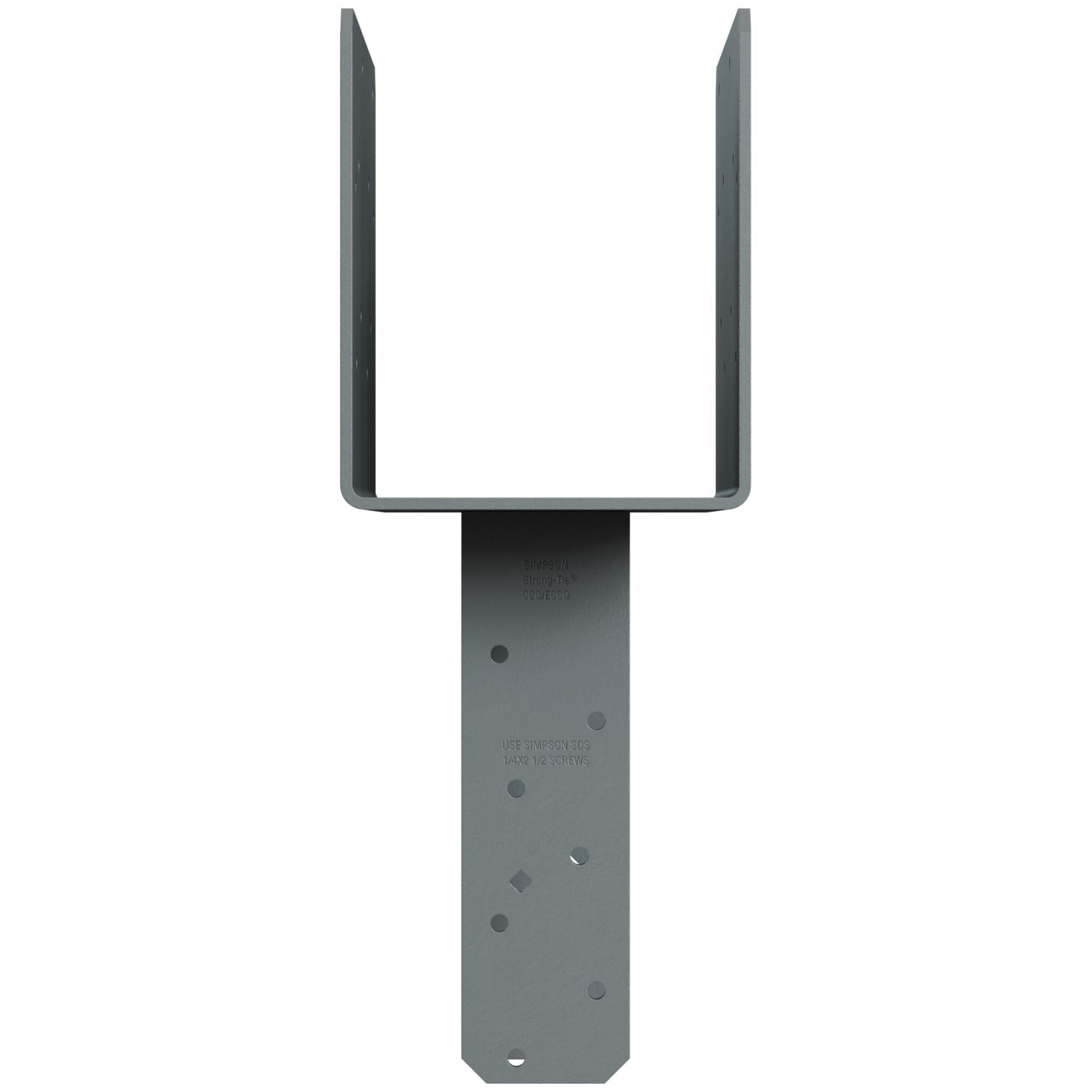Simpson Strong-Tie CCQ7.1-4SDS2.5 CCQ Column Cap for 7-in. Beam, 4x Post with Strong-Drive SDS Screws